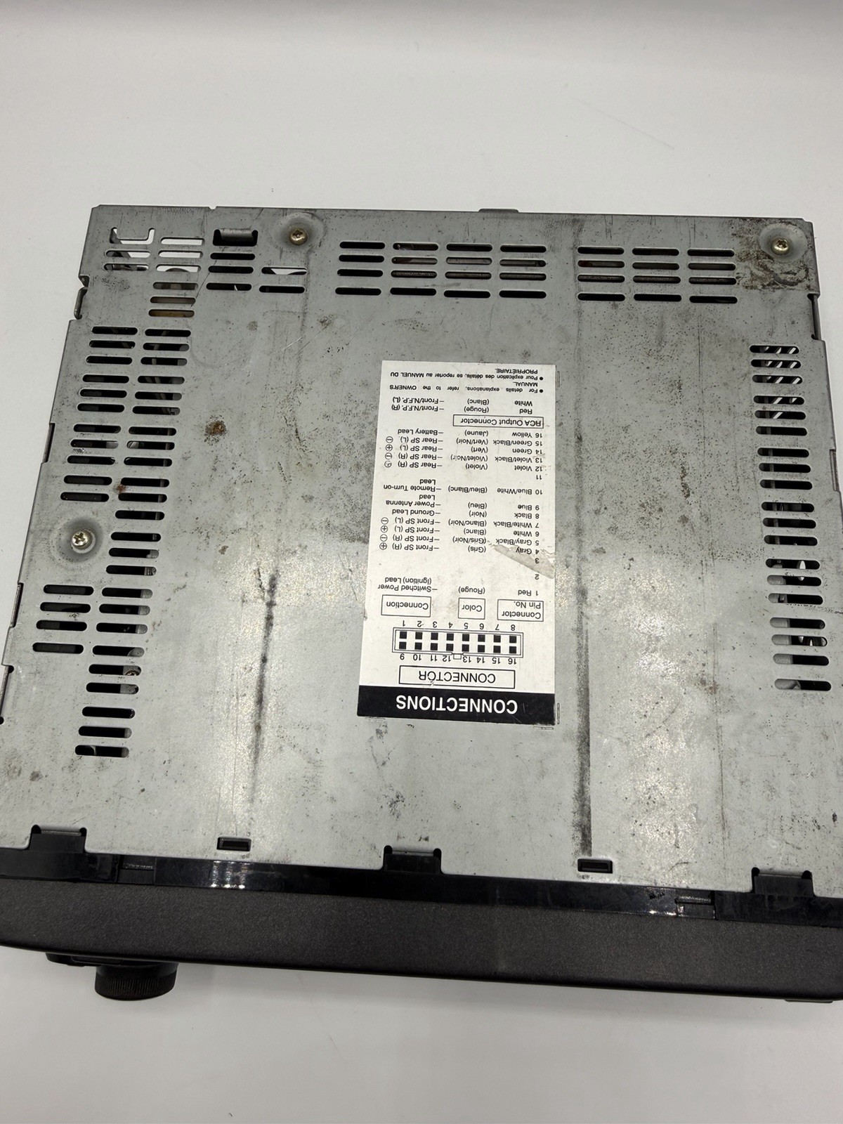 Alpine CDA-7839 CD Receiver | Vintage 1999 | Powers On | NO Harness