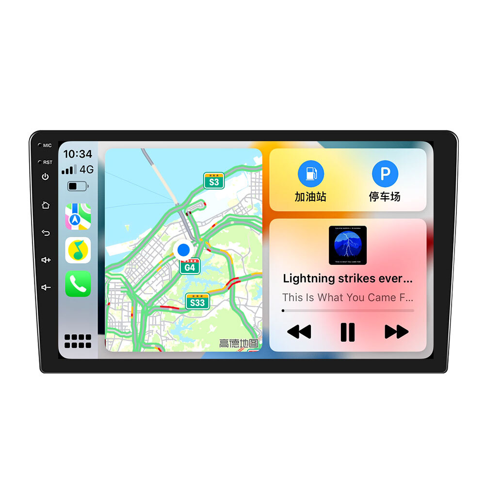 Universal 9″10.1″Car Head unit TS10 GPS Touchscreen Wireless Carplay