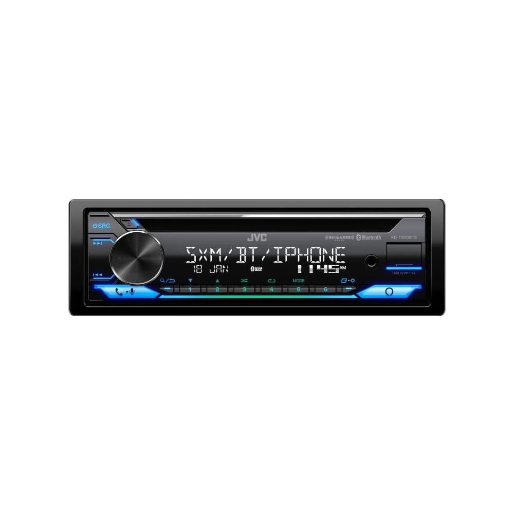JVC KD-T920BTS CD Receiver Single-DIN Built-in Amazon Alexa/Bluetooth/Dual USB