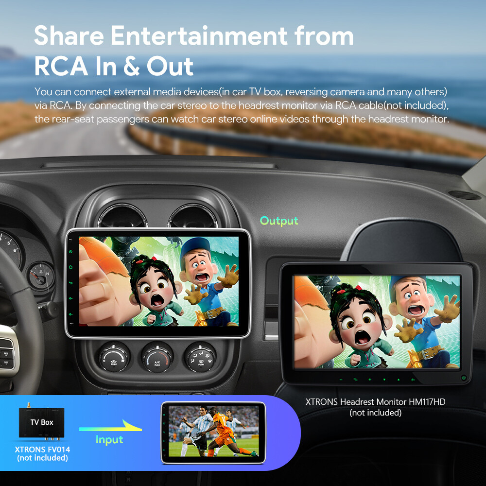 Double 2 DIN 10.1″ QLED Car Stereo Radio Car Play & Android Auto DSP Head Unit