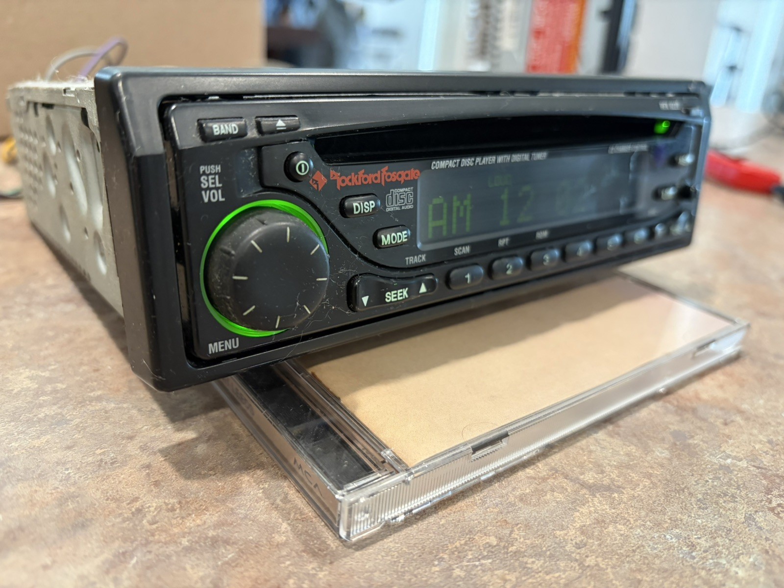 Rockford Fosgate RFX-8220 CD Changer Controller CD Receiver Radio Old School