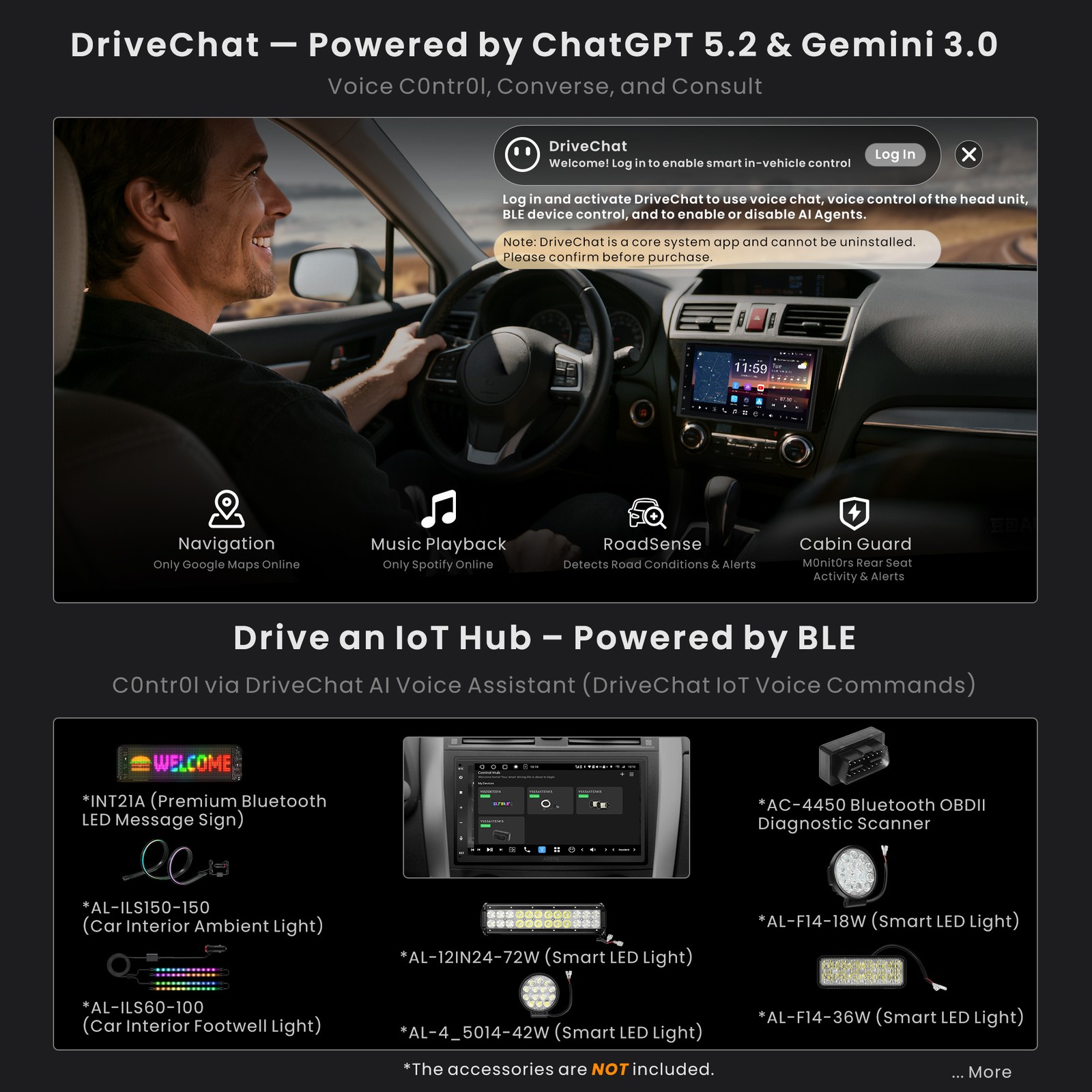 ATOTO 7” 2DIN Android Car Stereo Carplay&Android Auto Advanced AI Vision 8+128G
