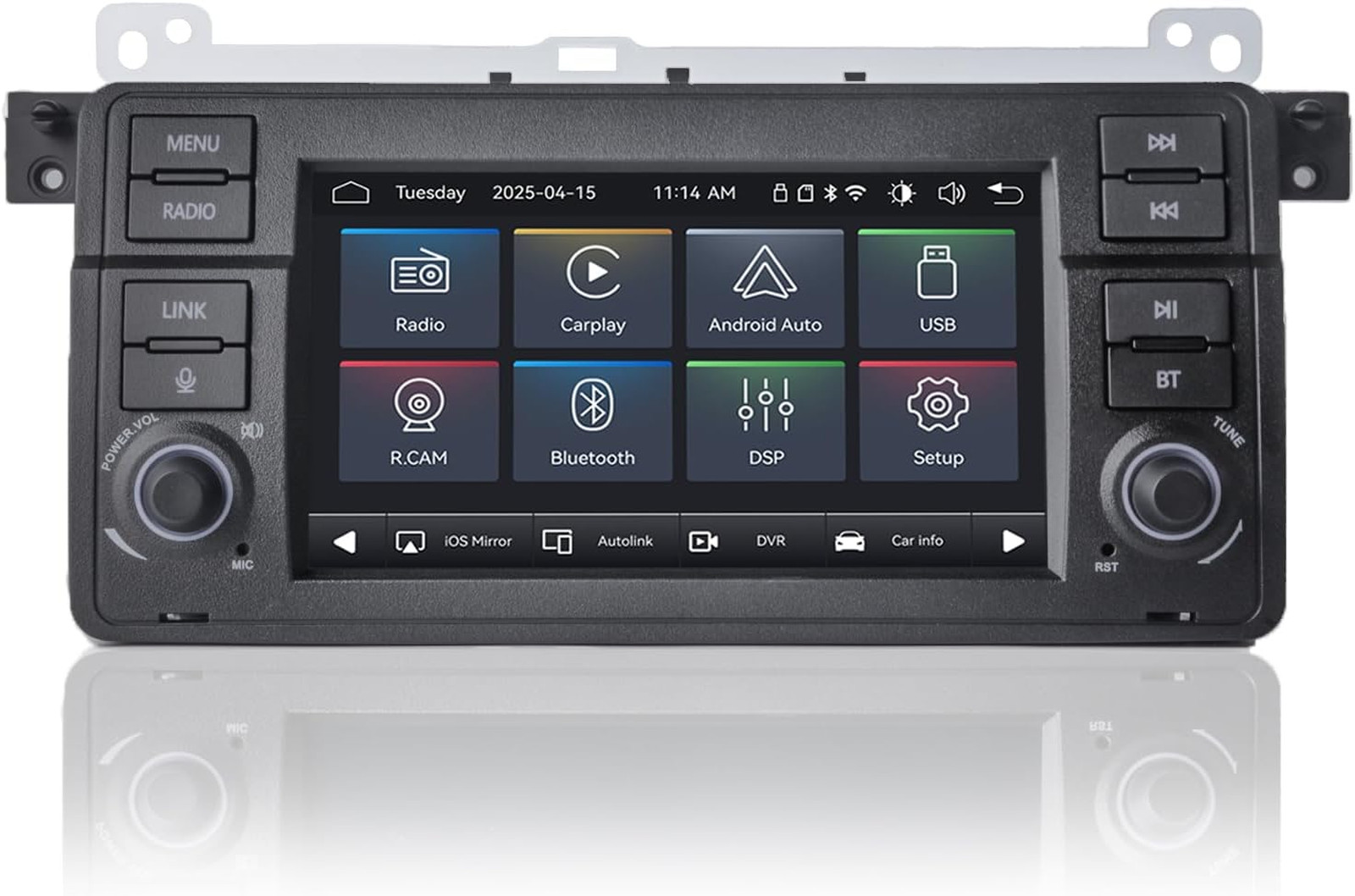Car Stereo Linux System for BMW E46 3 Series 1999-2005 Bluetooth Wireless