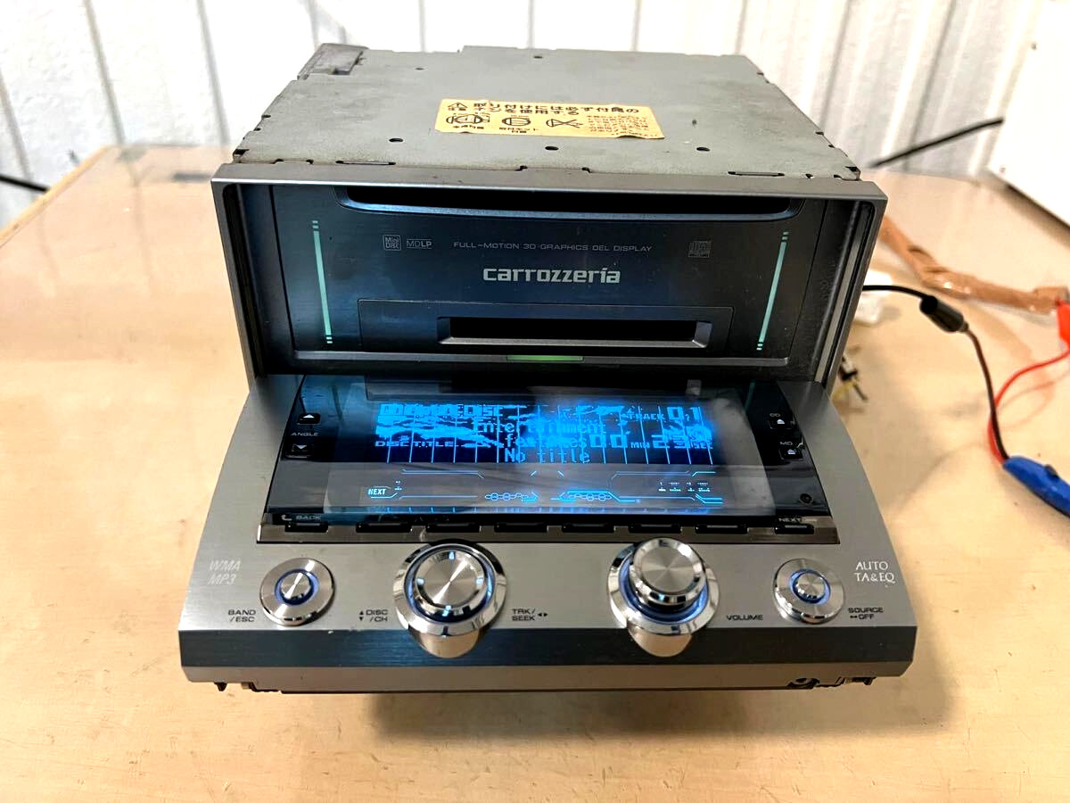 Pioneer Carrozzeria FH-P099MD CD MD Car Stereo Receiver Tested Working – JAPAN