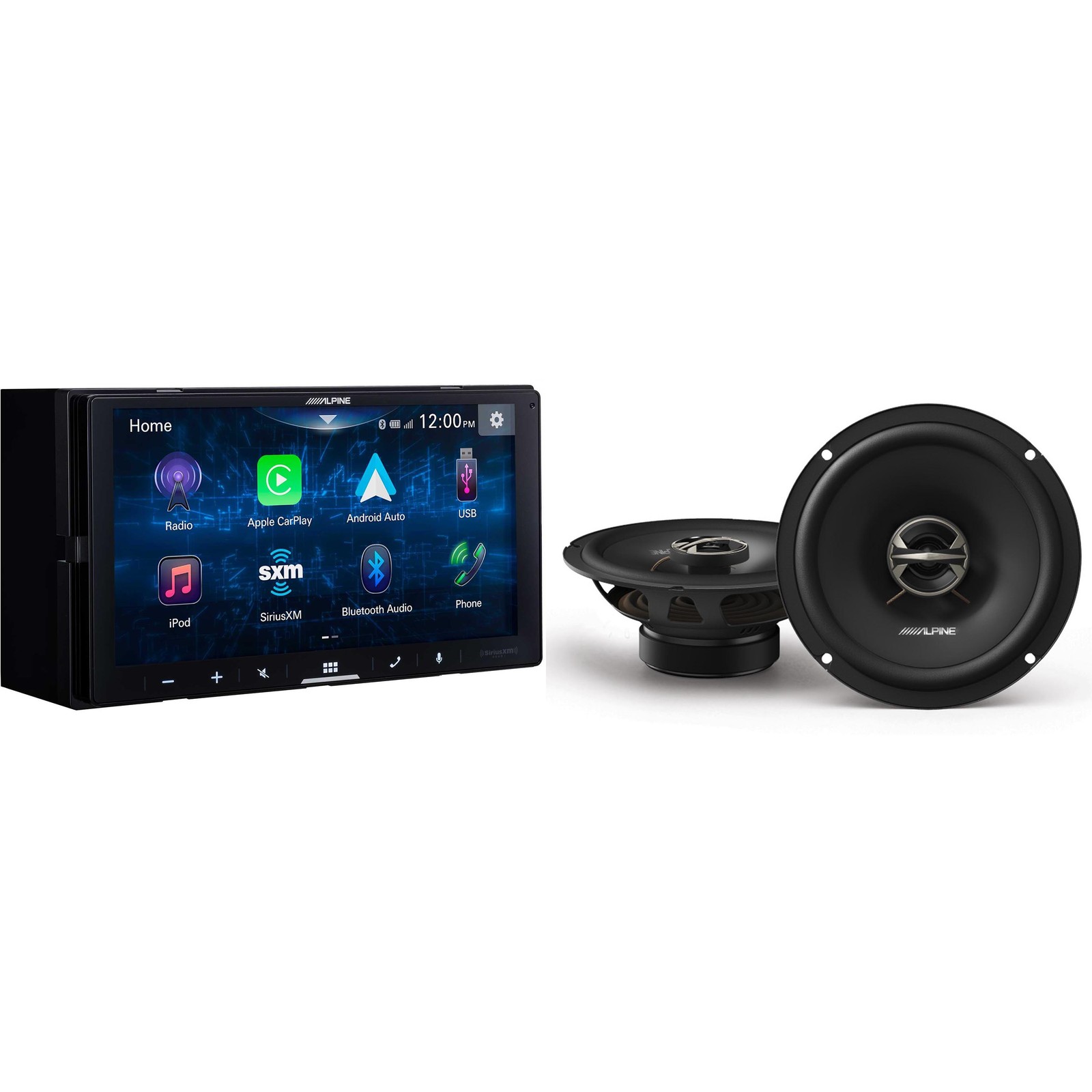 Alpine iLX-W670 Digital Multimedia Receiver with CarPlay and Android Auto Com…