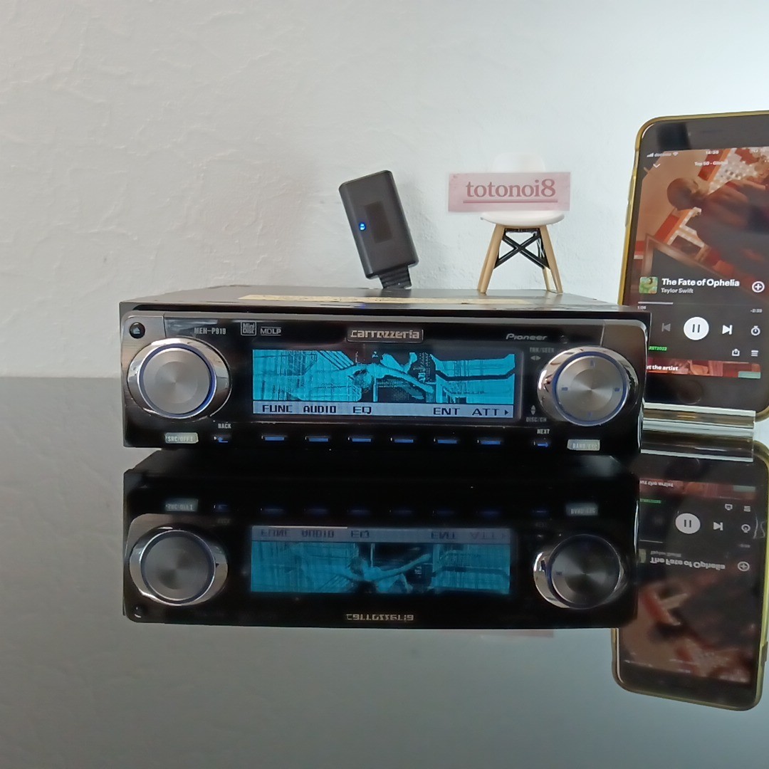 Pioneer Carrozzeria MEH-P919 1DIN Car Audio MD DSP SFC Bluetooth JDM Ships 1Day
