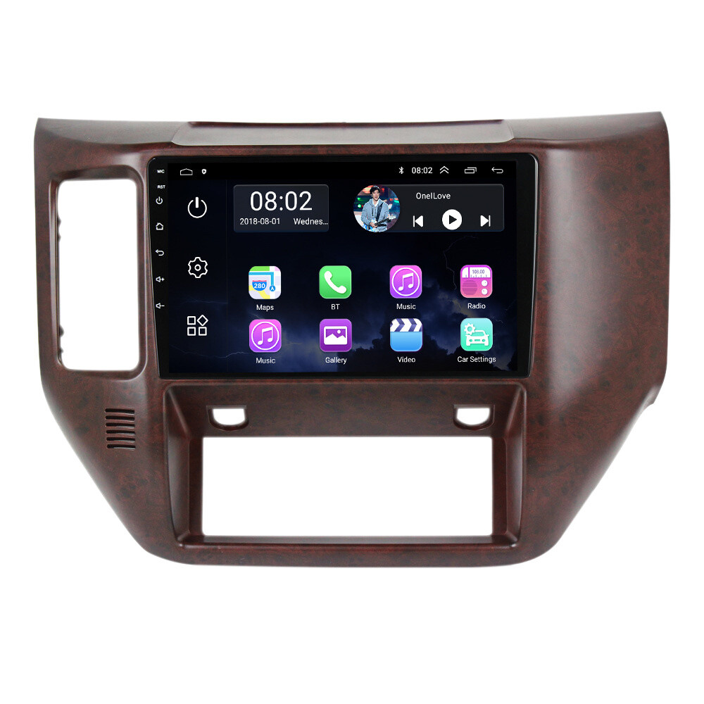 10.4″ Touchscreen Radio Android Gps Navigation Carplay For Nissan Patrol 04~22