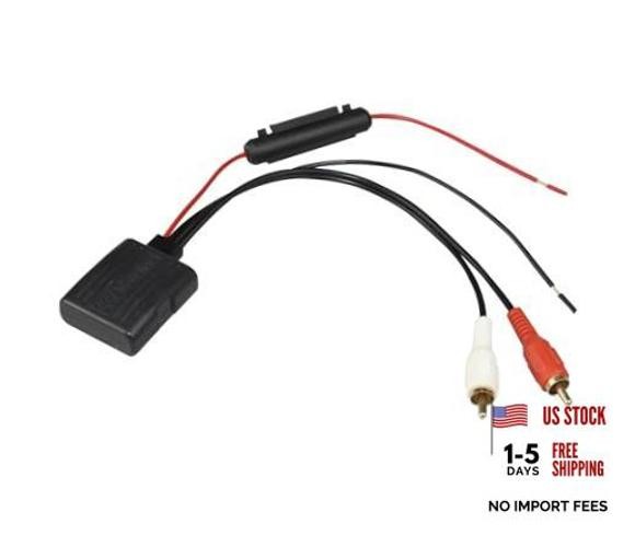 Bluetooth Module 2RCA Input for Car Stereo Wireless Play for Any Device
