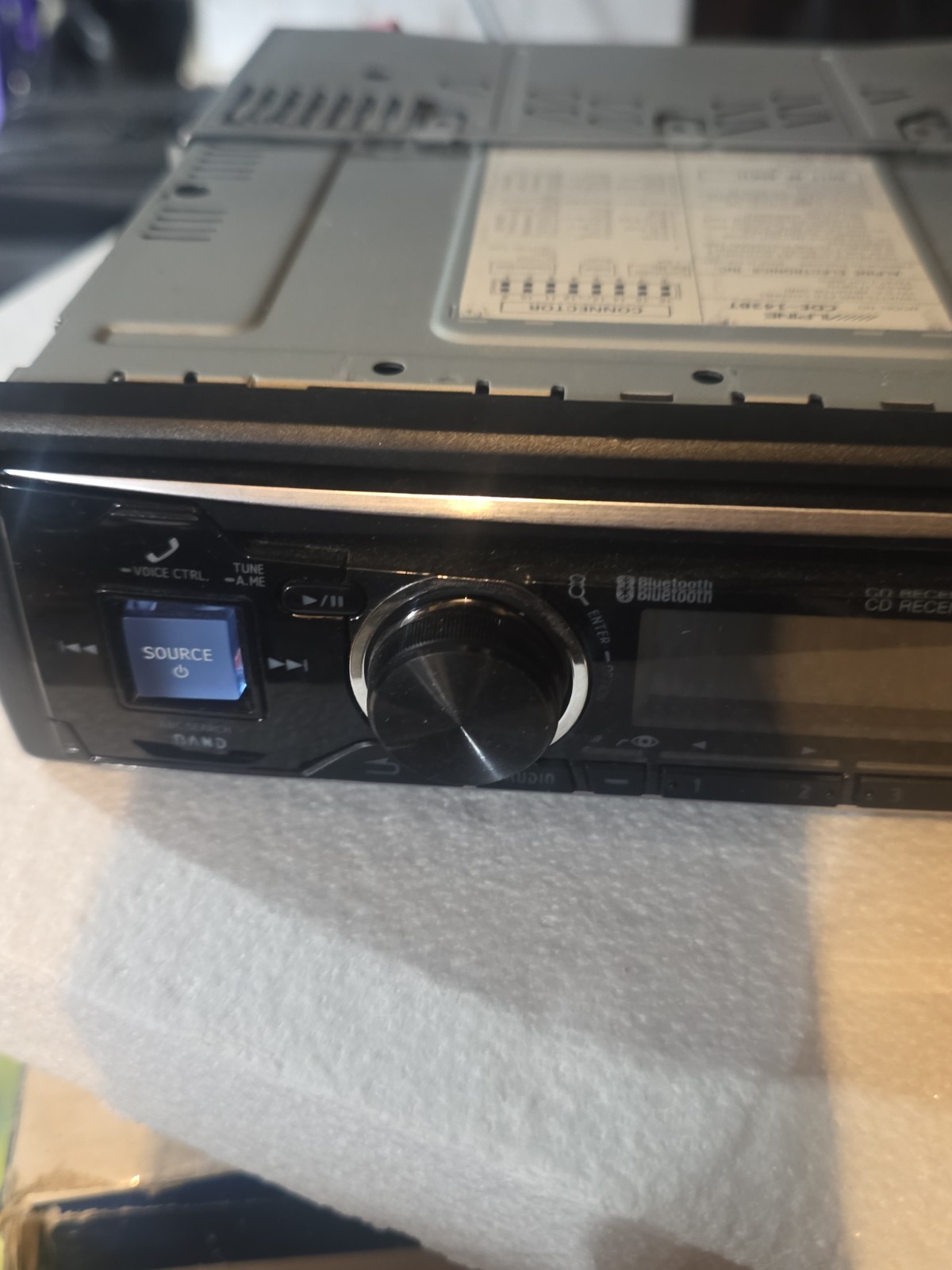 Alpine CDE-143BT Car Bluetooth CD Receiver Brand New No Remote Or Box