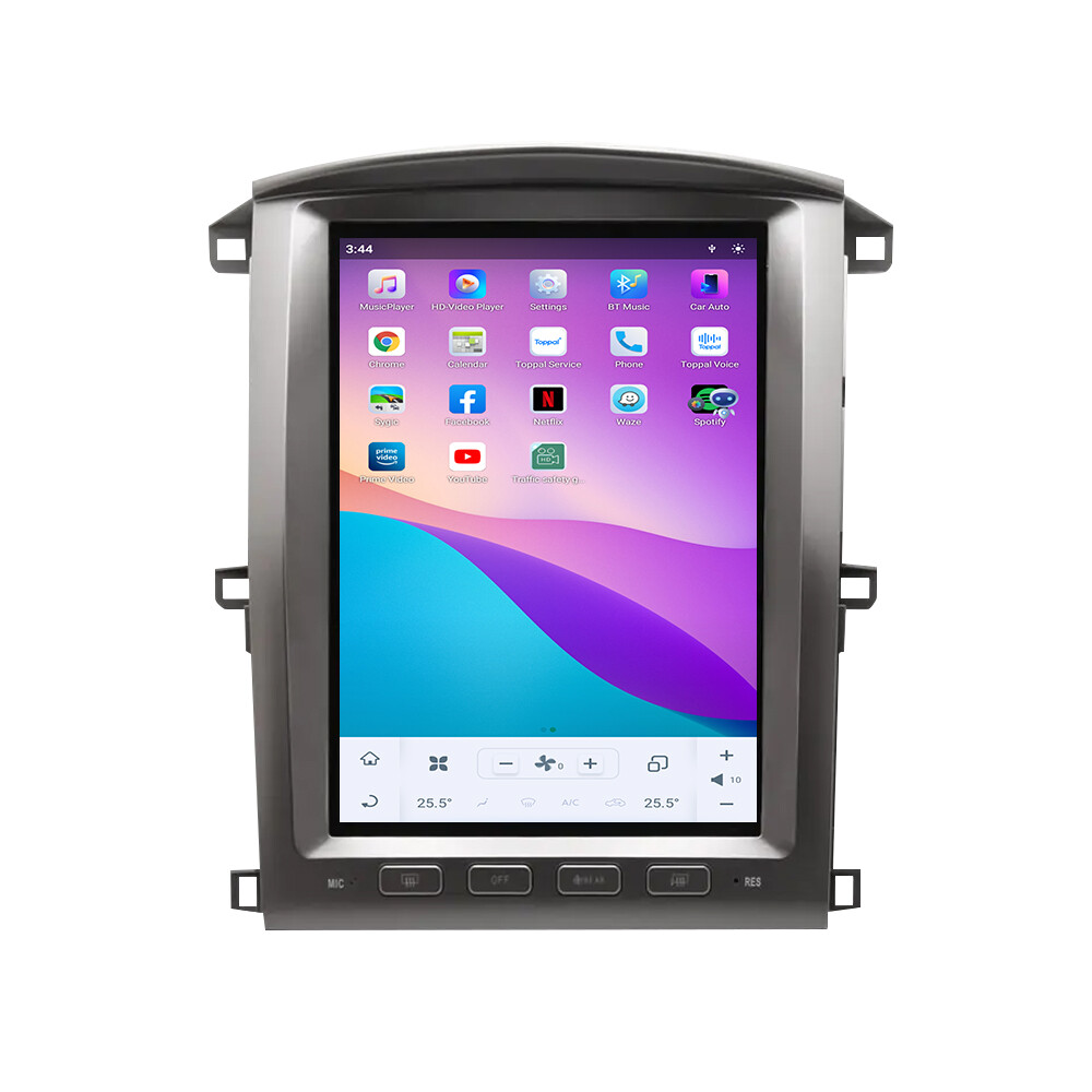 12.1″Car Video Player for Toyota Land Cruiser 2003-2007(LC100) Radio WiFi SWC FM
