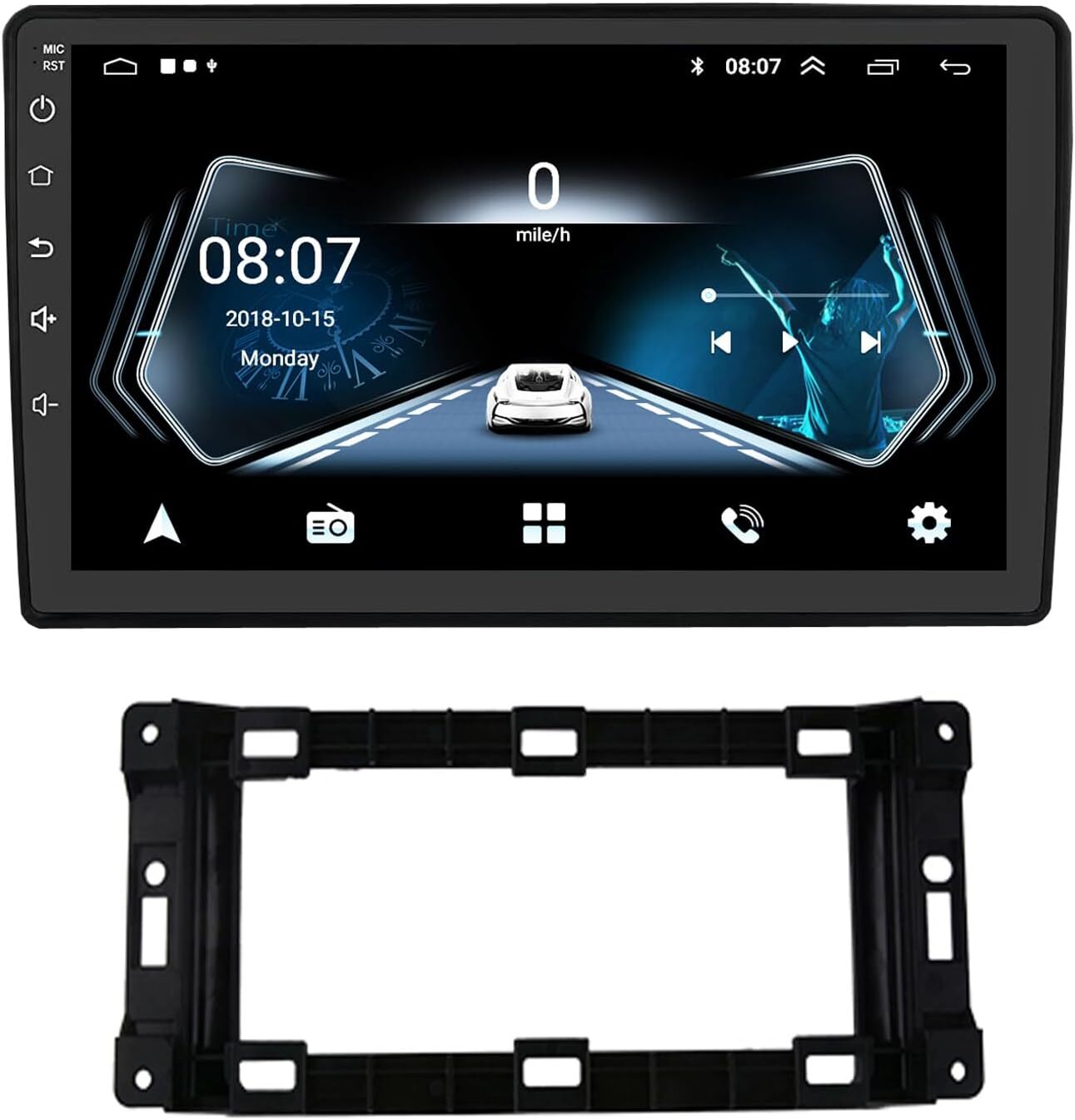 For 2011-2016 Dodge Grand Caravan Apple Carplay Car Radio Android GPS FM Stereo