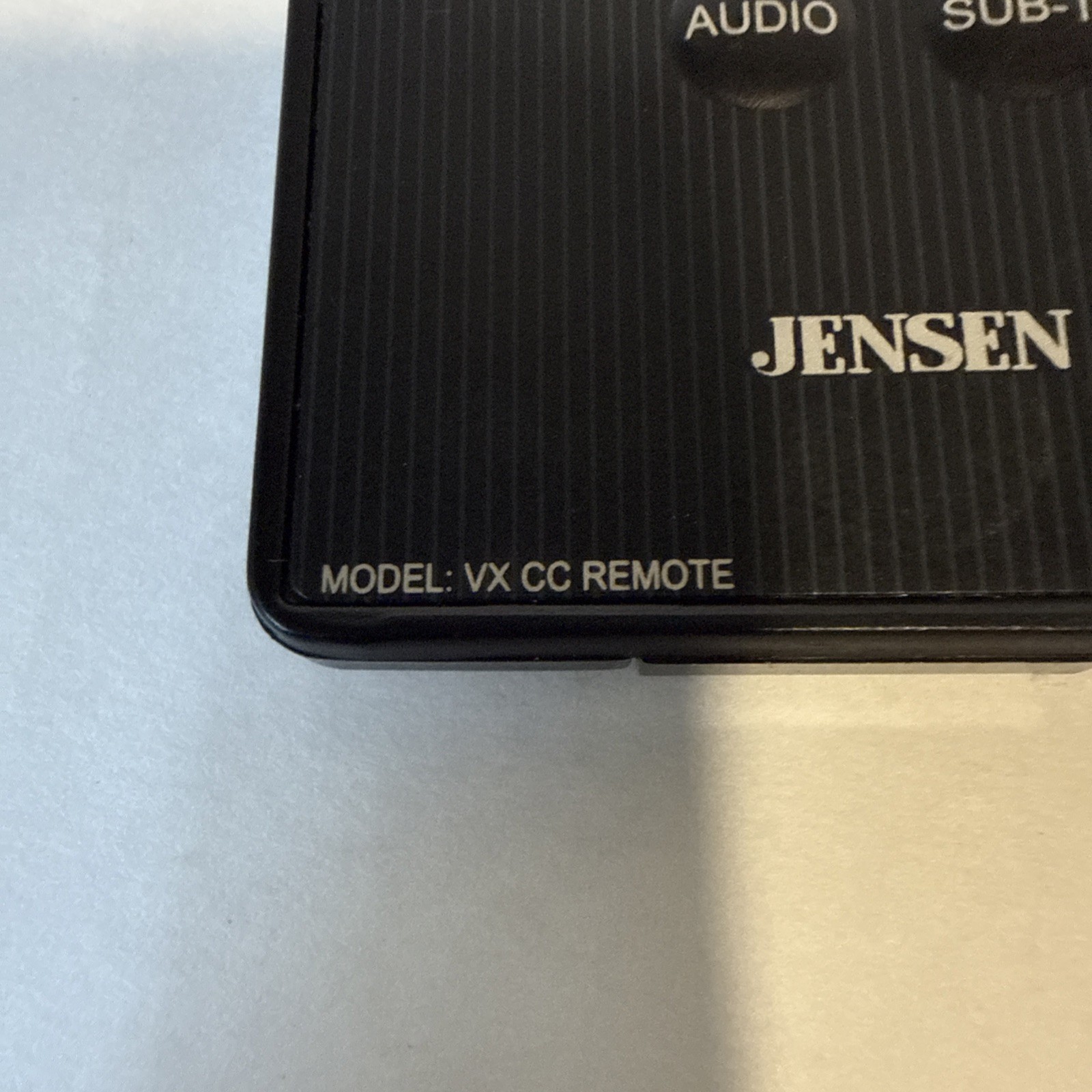Original JENSEN Model VX CC Remote
