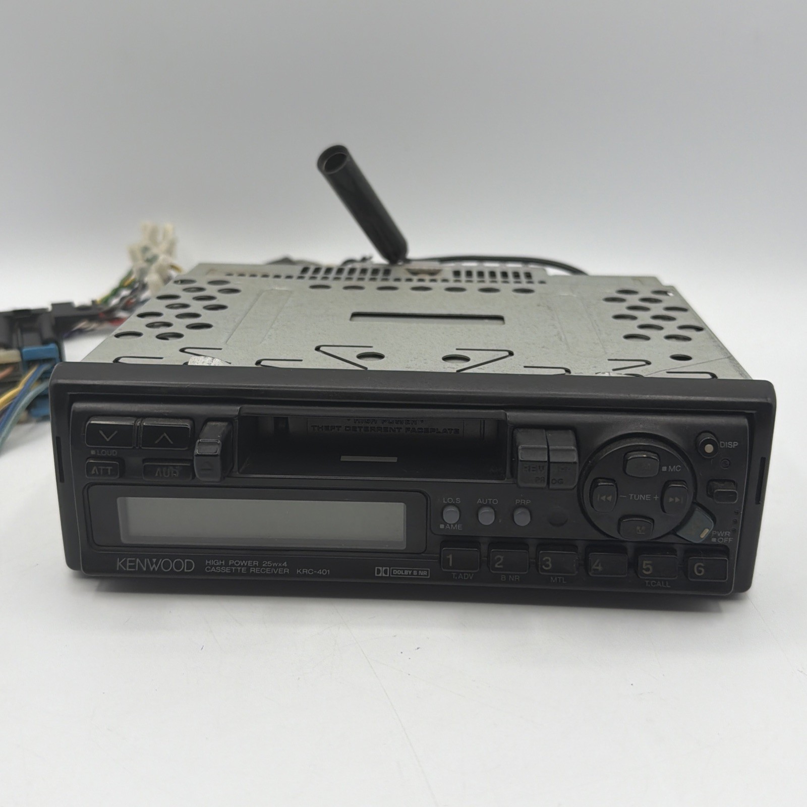 Kenwood KRC-401 Car Cassette Player Stereo Receiver Untested