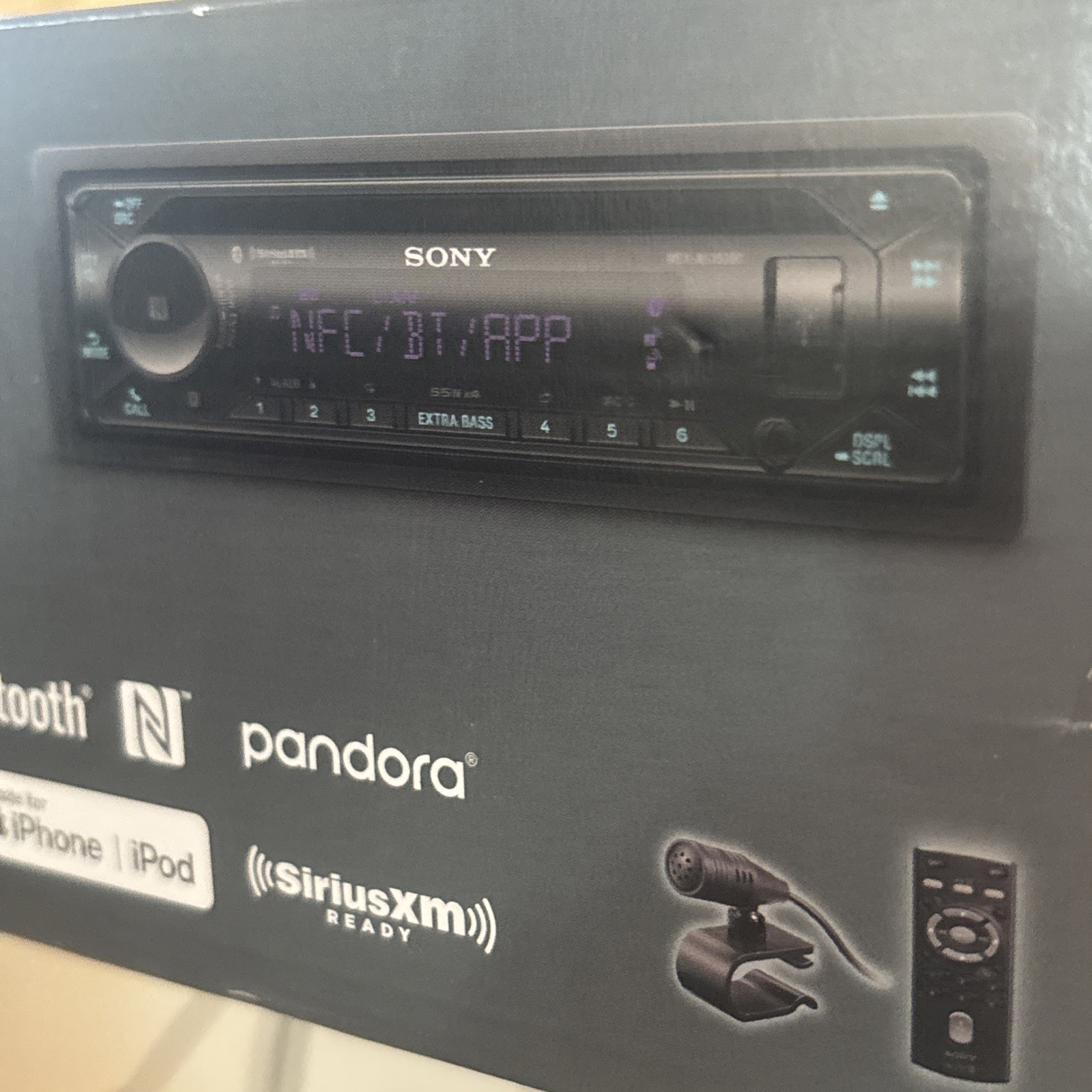 Sony MEX-N5300BT Car Stereo Single Din Radio with Bluetooth, CD Player, USB/AUX
