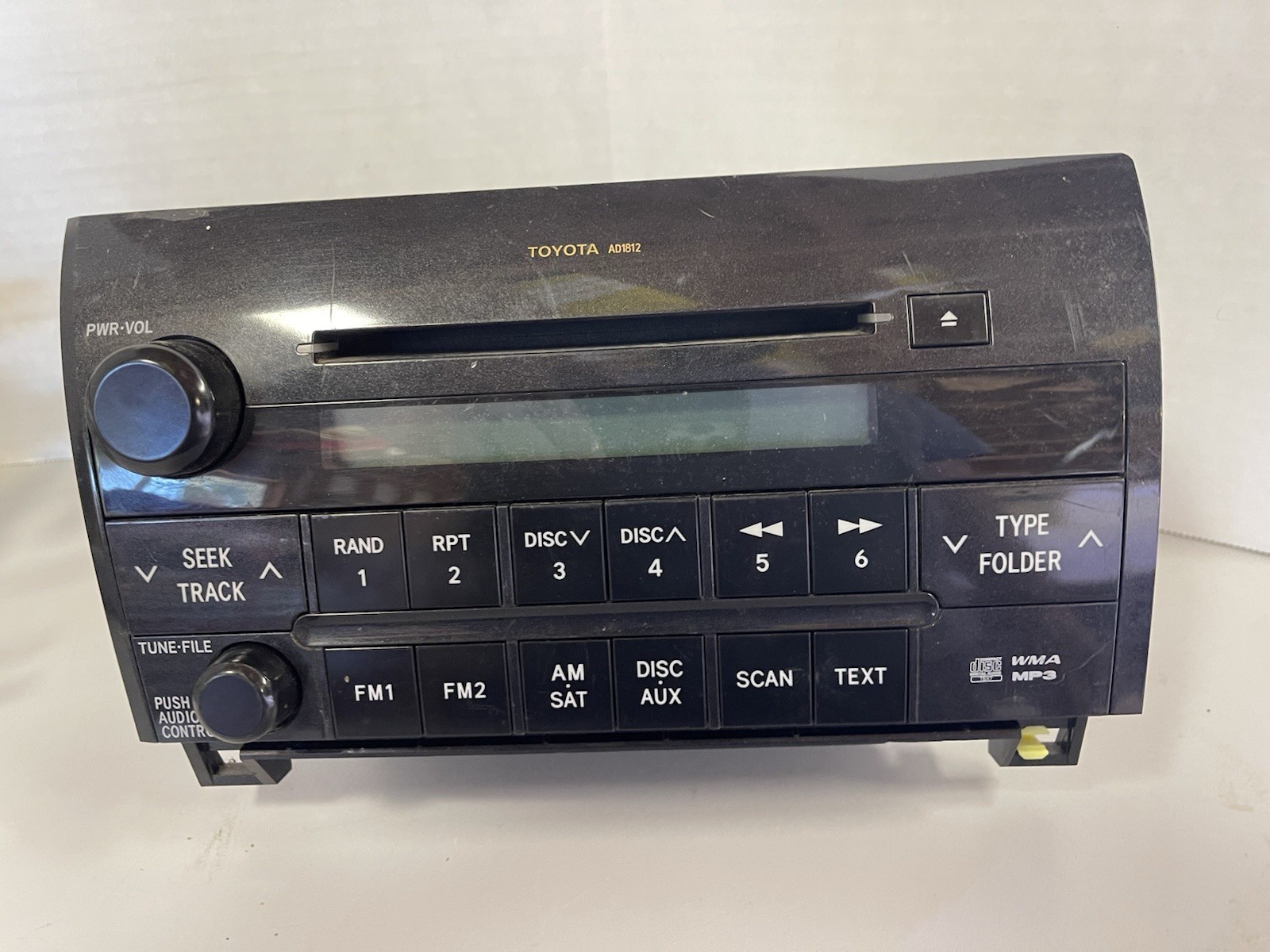 10-13 Toyota Tundra OEM In-Dash Stereo CD Player AD1812 Black