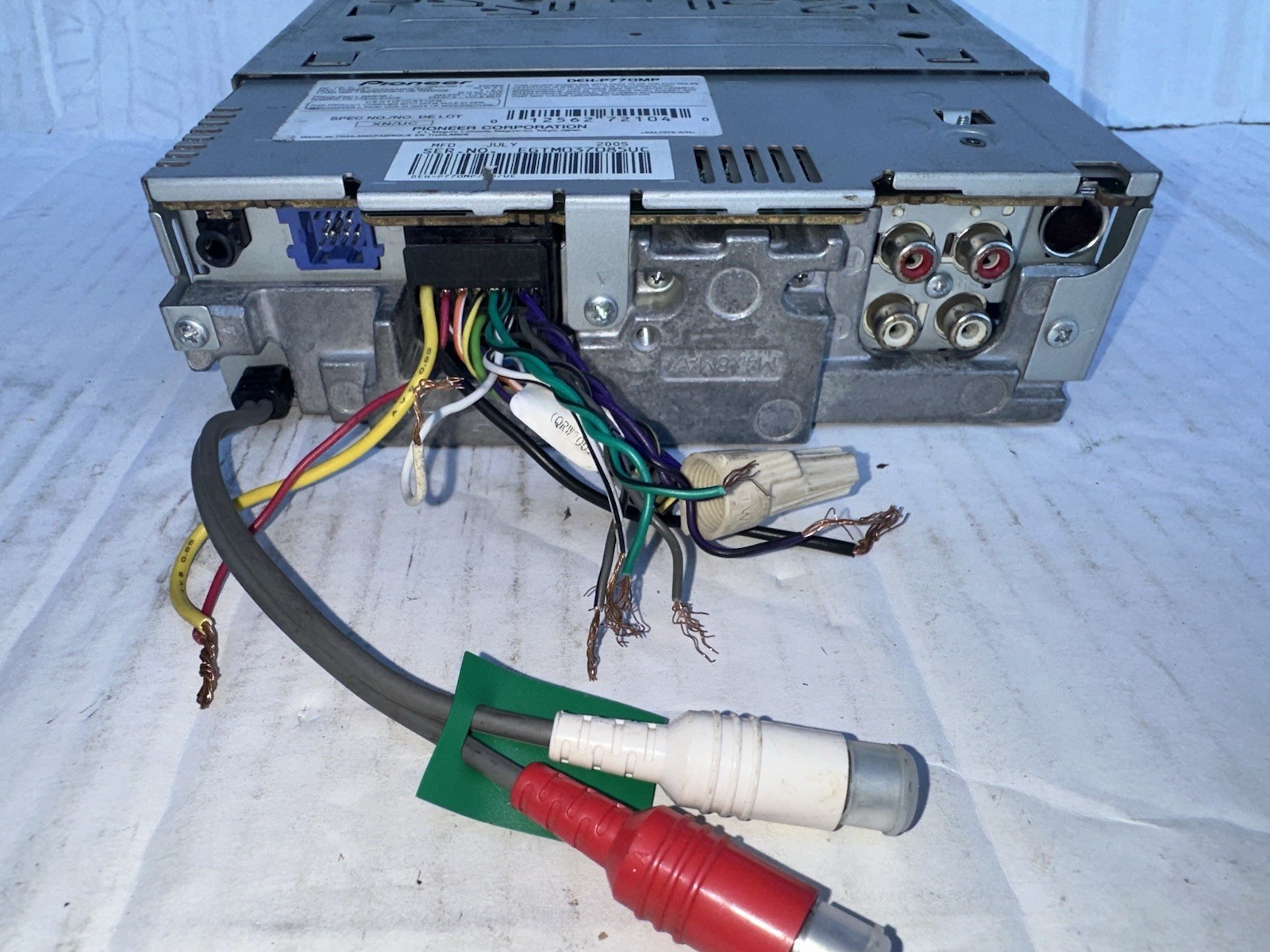 Pioneer (Premier) DEH-P770MP In-Dash Stereo Receiver Old School Tested/Rare