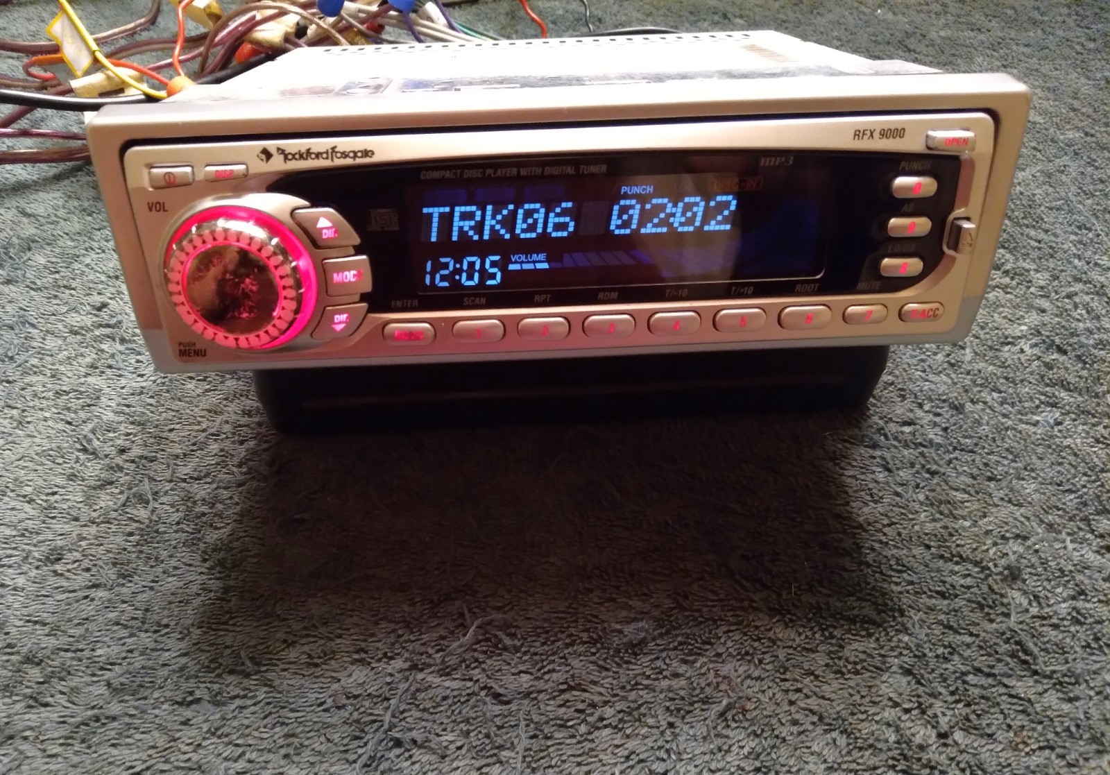 “Old School” Rockford Fosgate, RFX9000, CD/MP3/ Receiver,