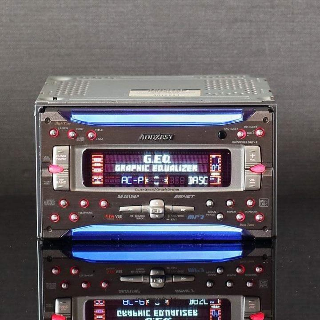 Clarion ADDZEST DMZ815MP 2DIN CD MD Car Audio Player Tuner 24bitDAC Japan