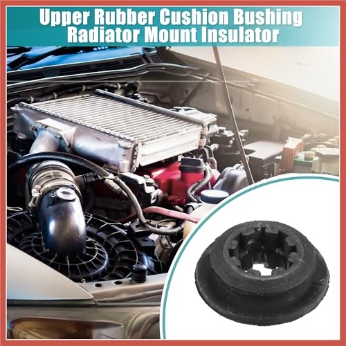2pcs Upper Rubber Cushion Bushing Radiator Mount Insulator for Toyota Corolla