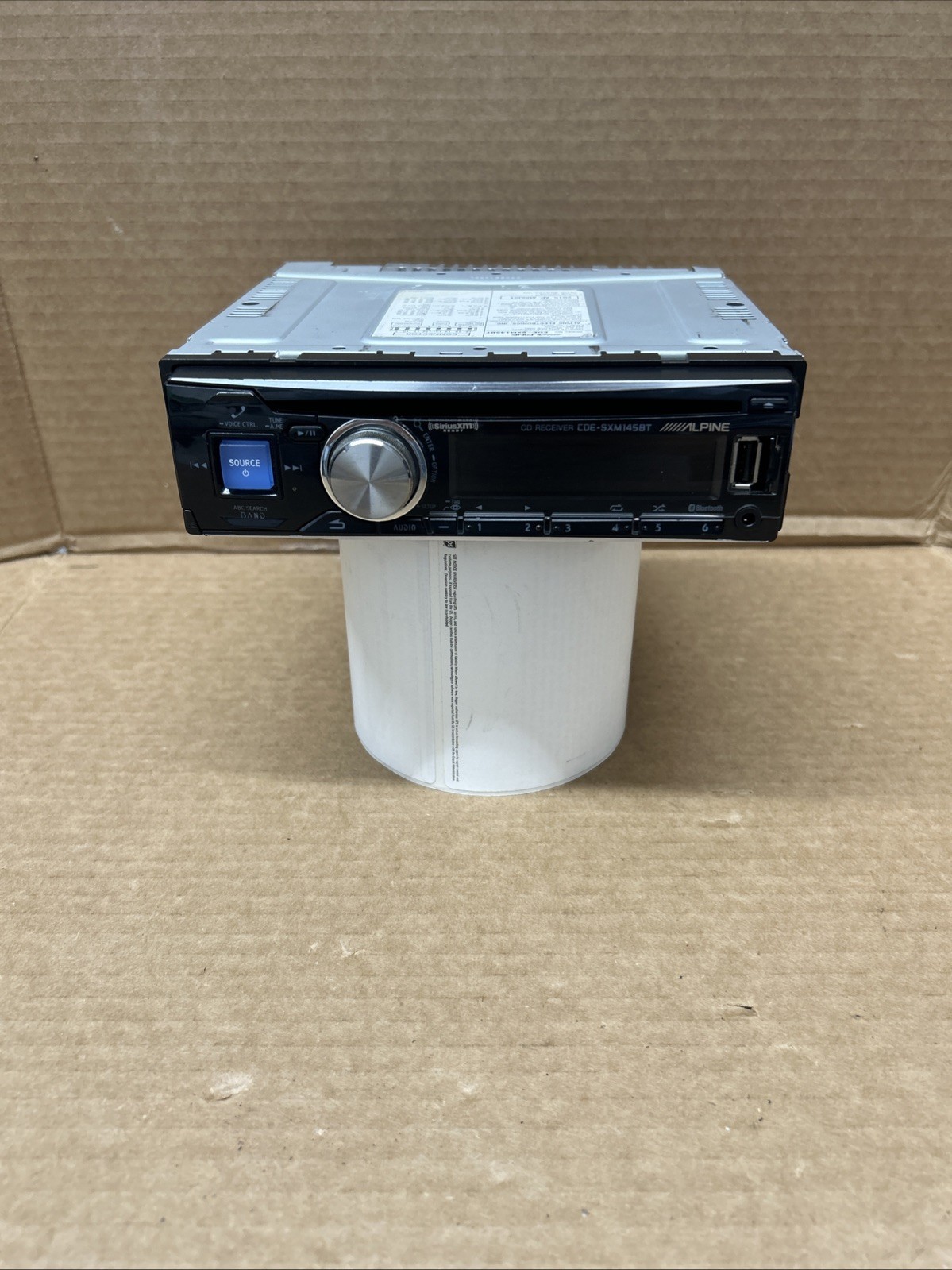 Alpine CDE-SXM145BT Car CD Reciver (#12)