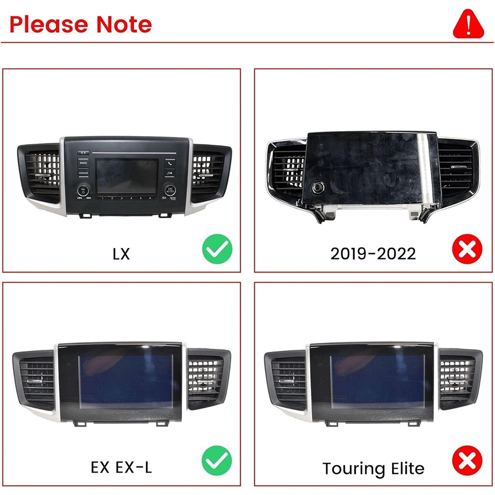 For 2016-2022 Pilot Radio Carplay Apple Carplay GPS Navigation 2+32G 10in