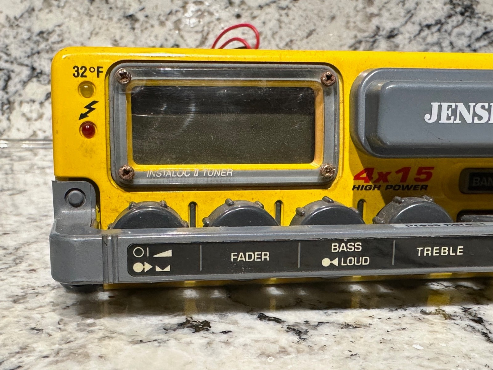 JENSEN JS-9400 All Terrain 4×4 AM/FM Radio Cassette Stereo Barn Find PARTS