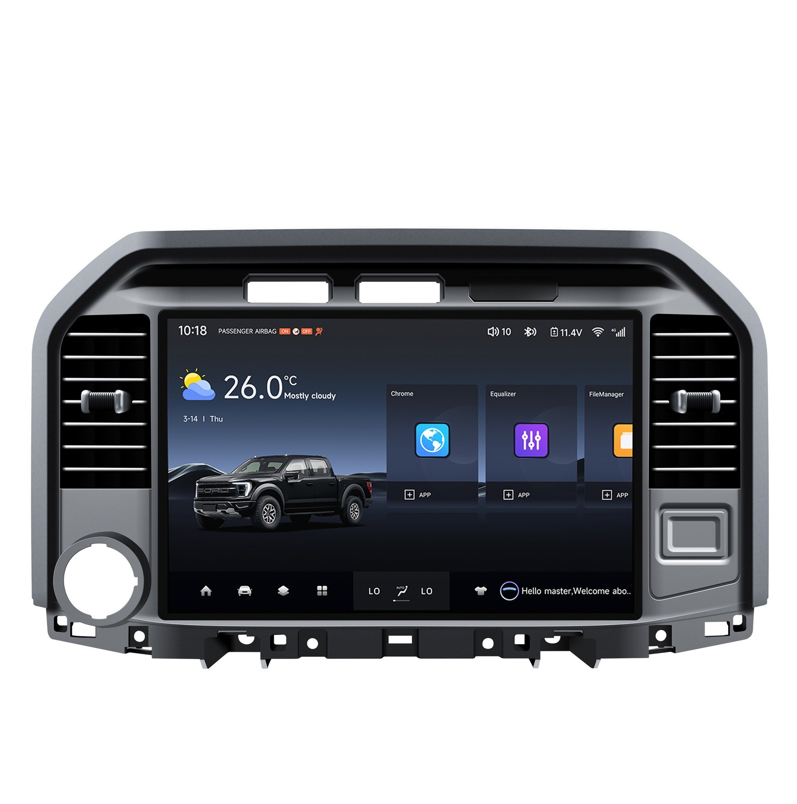 13.1” HD Android Radio 4+64GB CarPlay Stereo for 2015-2019 Ford F Series Trucks