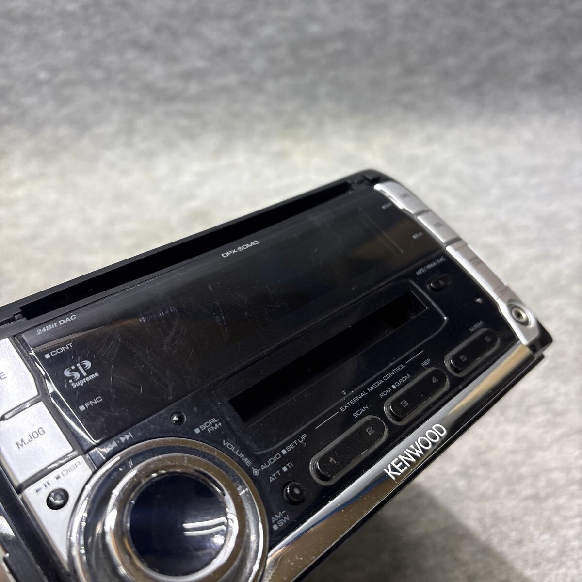 Kenwood DPX-50MD 2DIN CD MD Player Car Stereo Added Bluetooth JDM Tested Stock