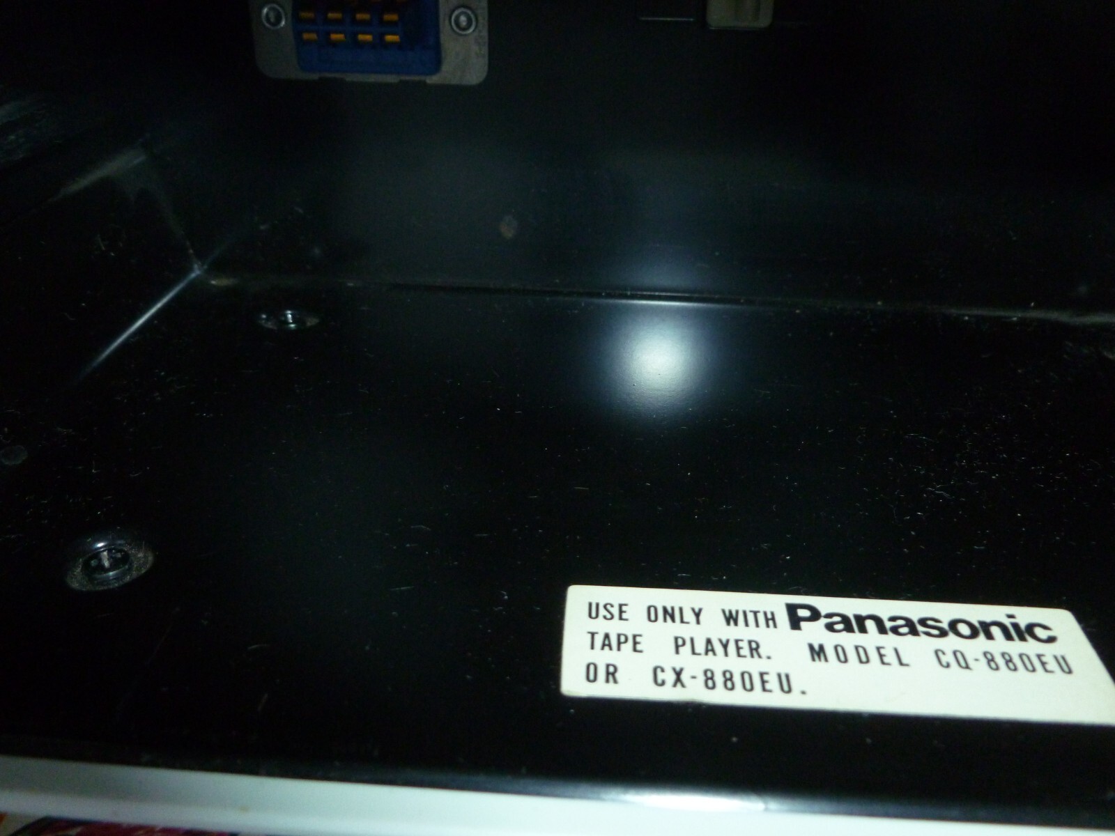 Rare Panasonic Space Age 8-Track Player Fm Stereo Home/Auto With Speakers