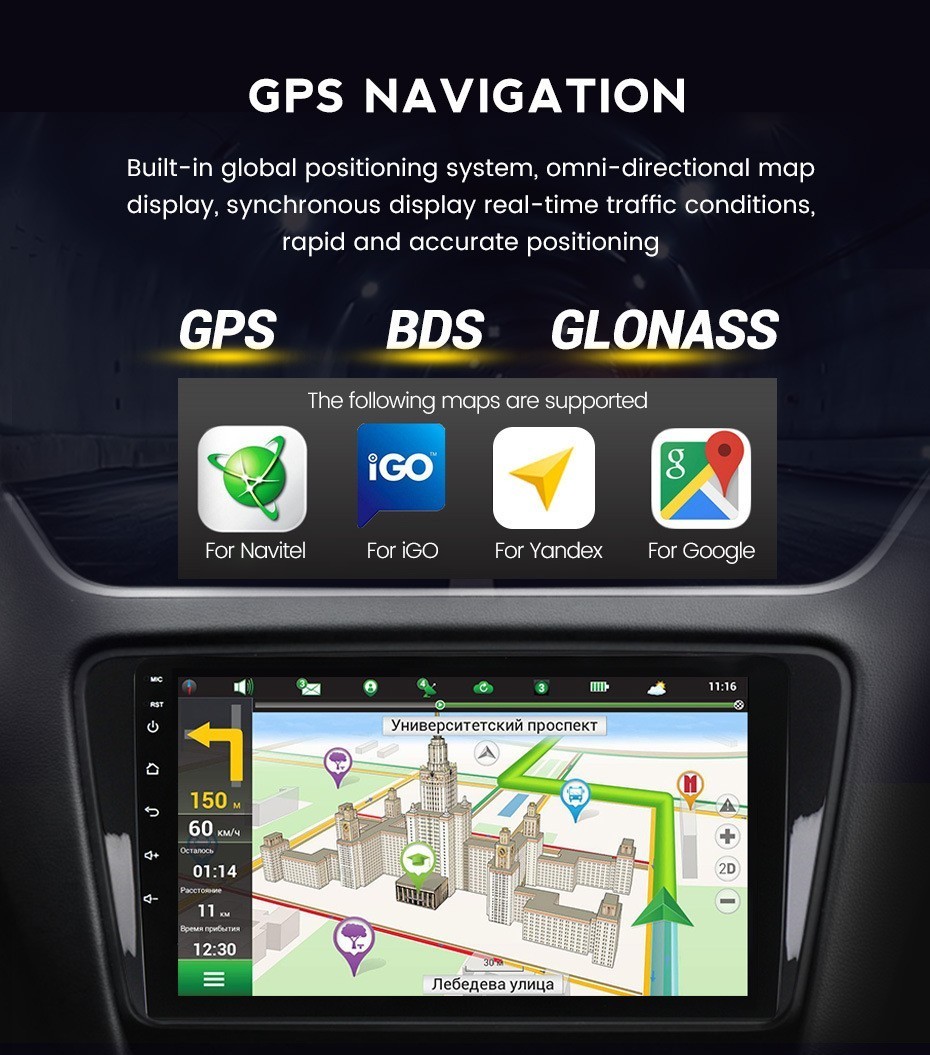 8.8″ Android Car Radio Carplay AHD GPS Navigation Screen For Volvo S60 2011-2020