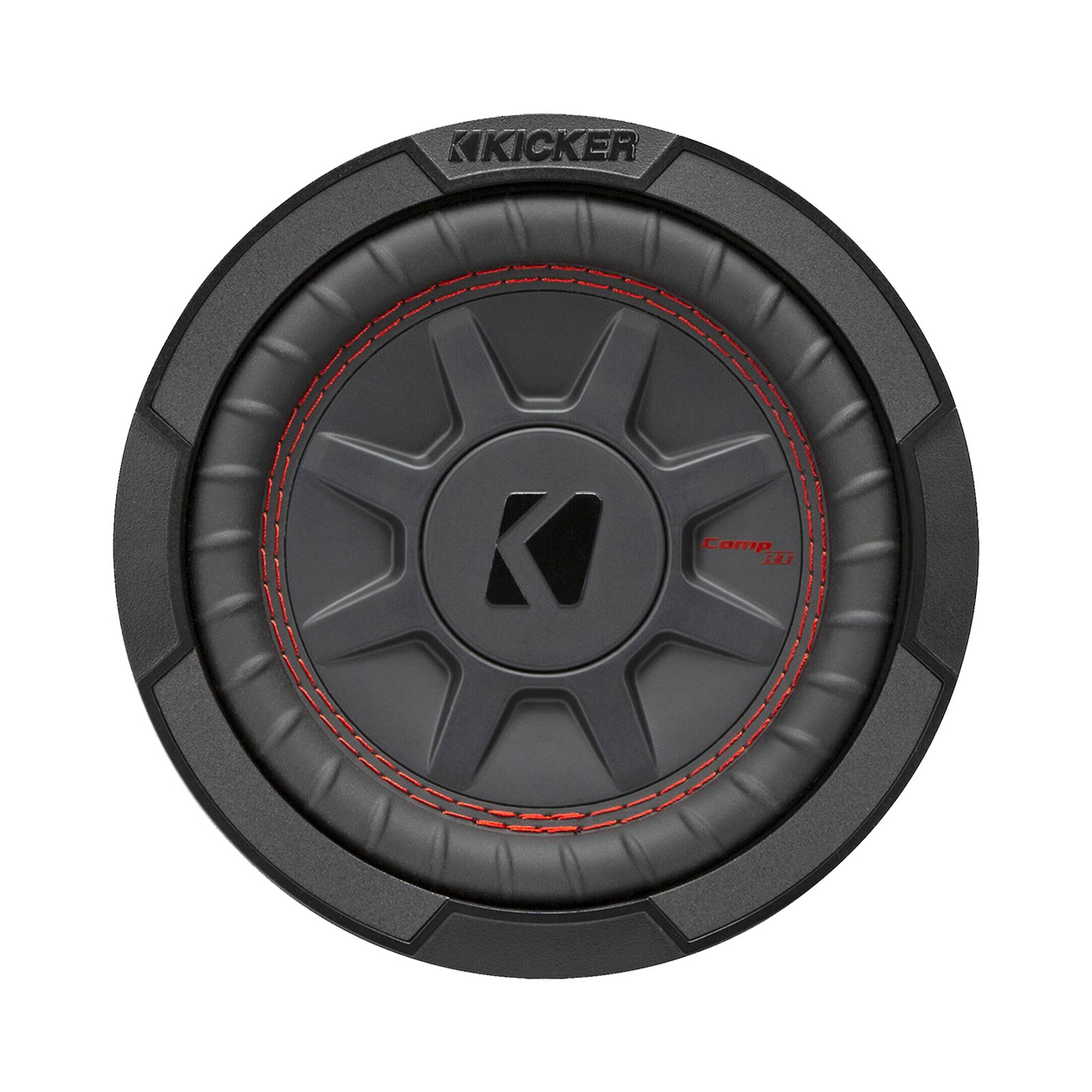 Kicker 6.75″ 300 Watt 2-Ohm DVC Car Audio Subwoofer, Bass Knob with Wire