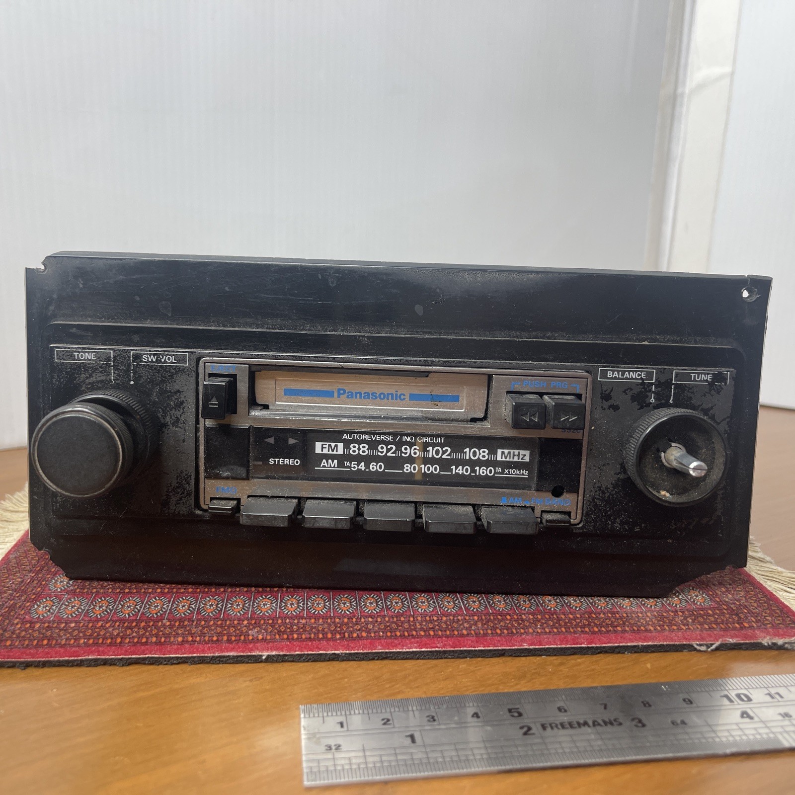 PANASONIC CQ-S520EU AM/FM Stereo Cassette TAPE Player Radio Dolby Japan