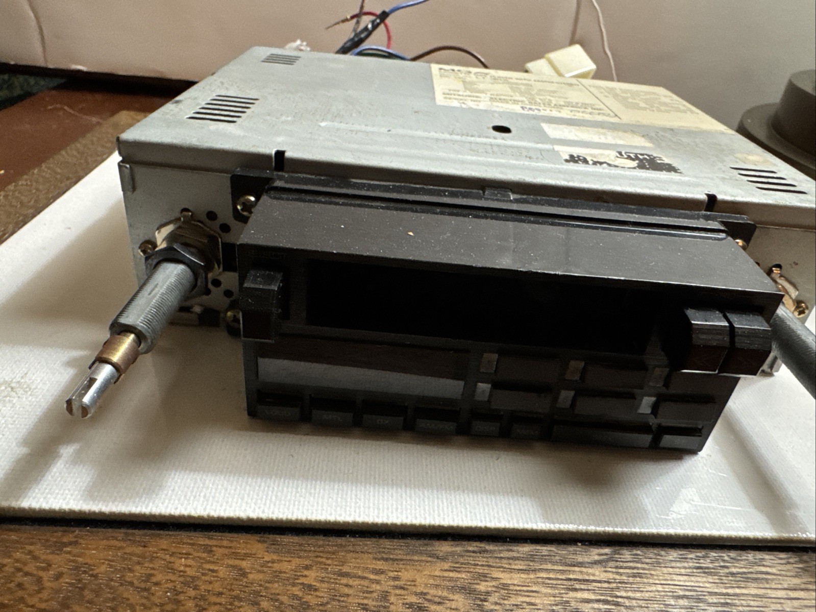 MGA Cassette Car Stereo For Parts As Is