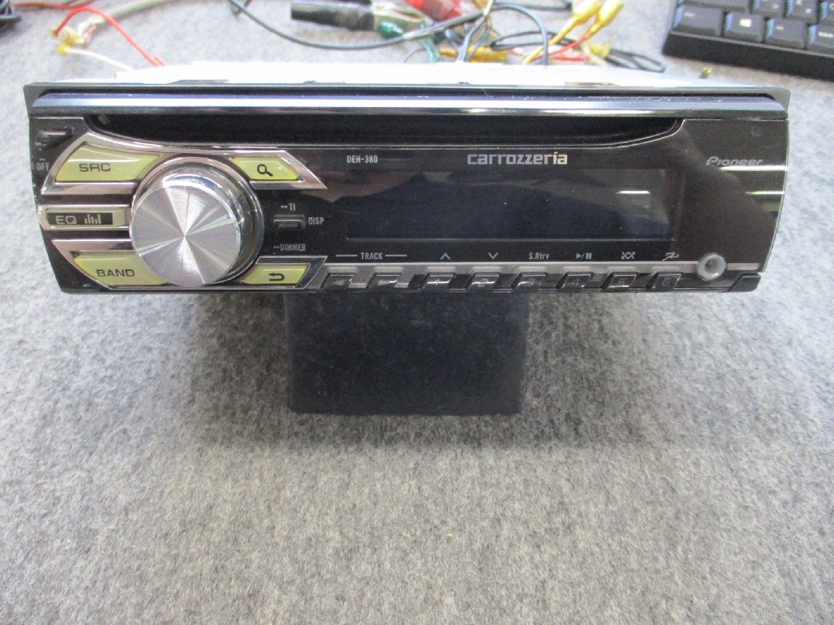 Pioneer DEH-380 CD AUX Radio 1DIN Deck Excellent JAPAN
