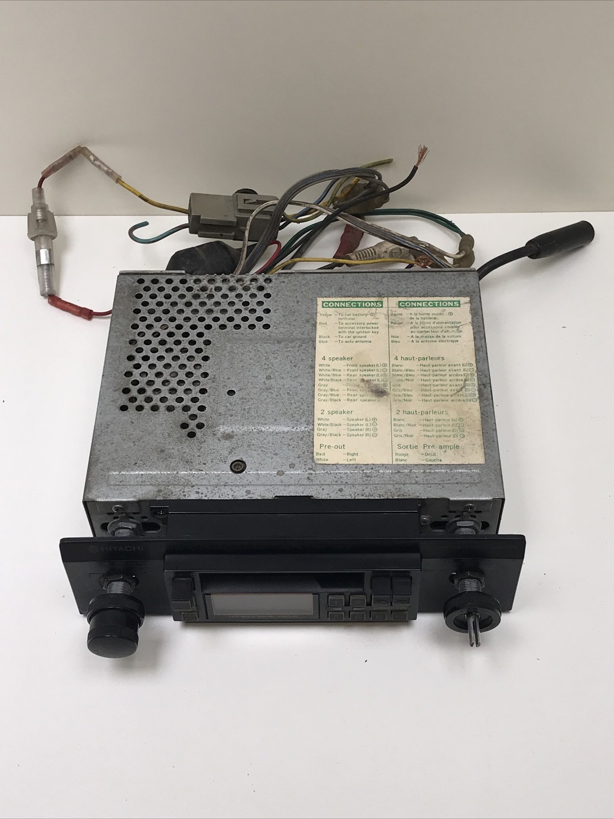 Hitachi Digital PLL Synthesized Stereo Cassette Tuner 281AR Automatic CSK-281AR