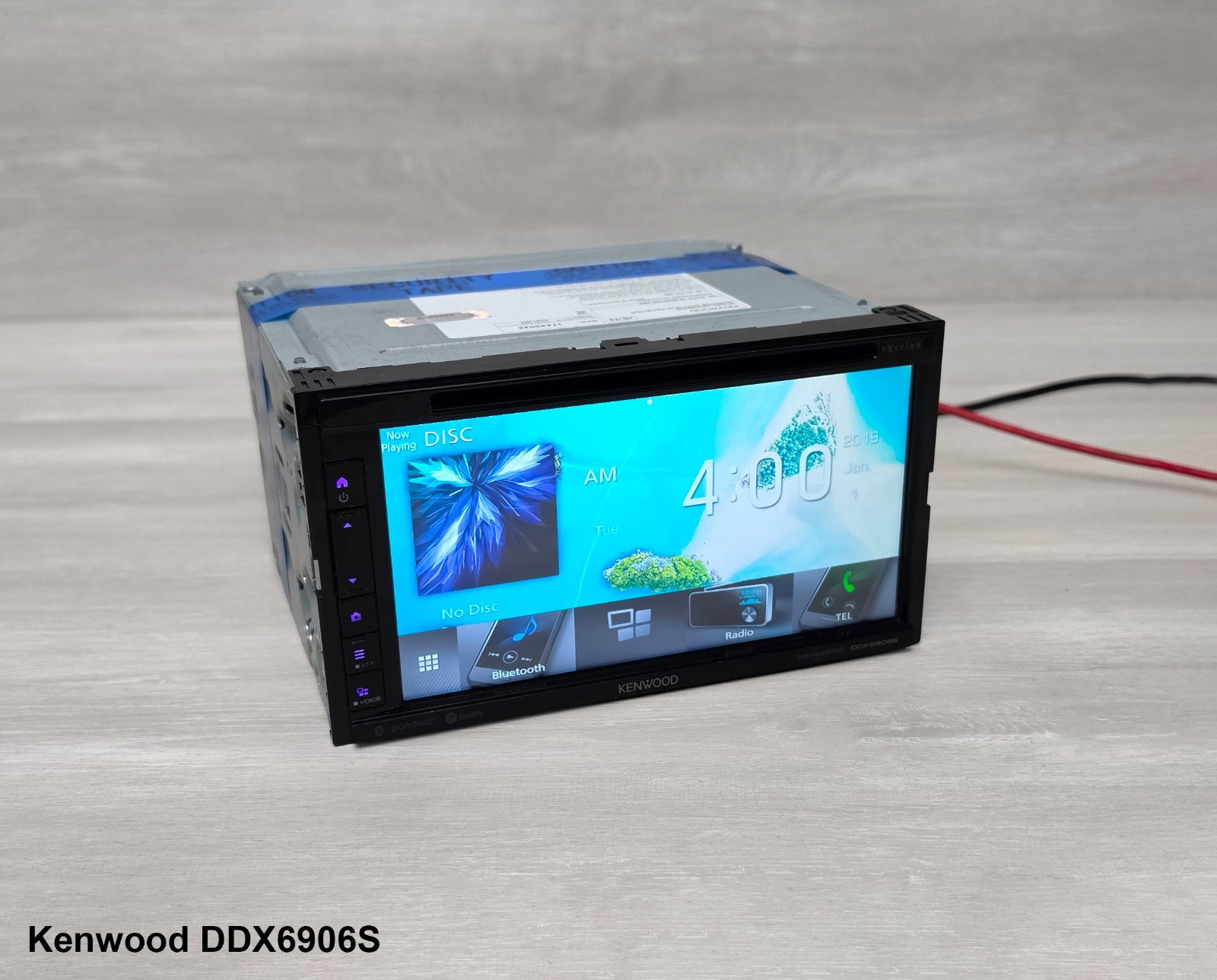 KENWOOD EXCELON DDX6906S DOUBLE DIN TOUCHSCREEN DVD BLUETOOTH HEAD UNIT FM RADIO