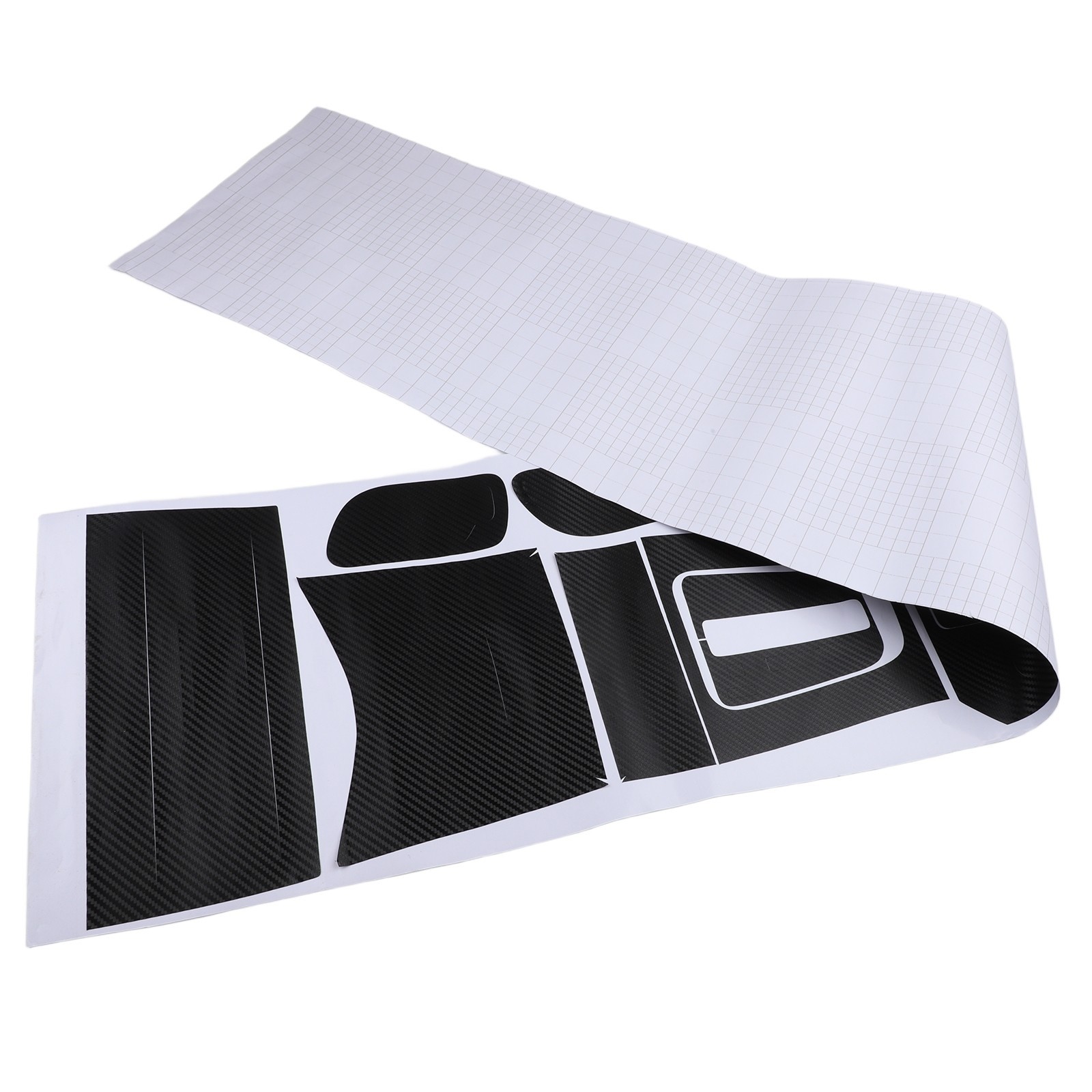 Interior Center Console Carbon Fiber Molding Sticker Decals For Accord 7th