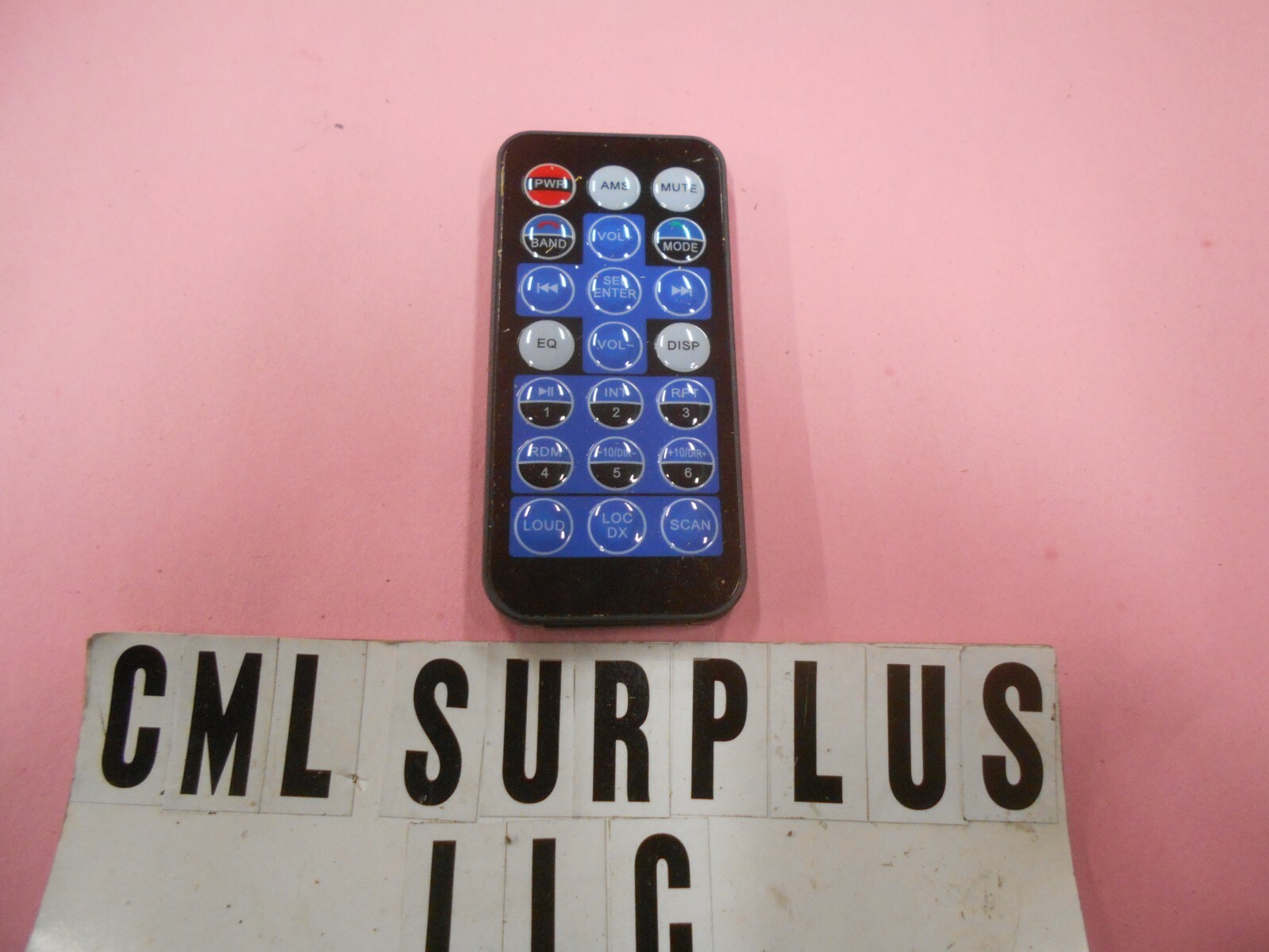 *STEREO REMOTE FOR XDIVISION XD105 FREE SHIPPING
