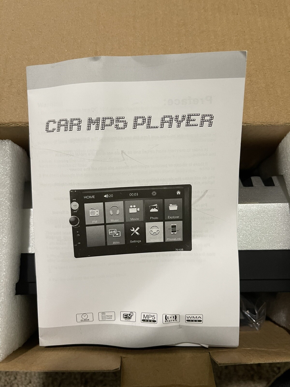 Double Din Head Unit – N2042