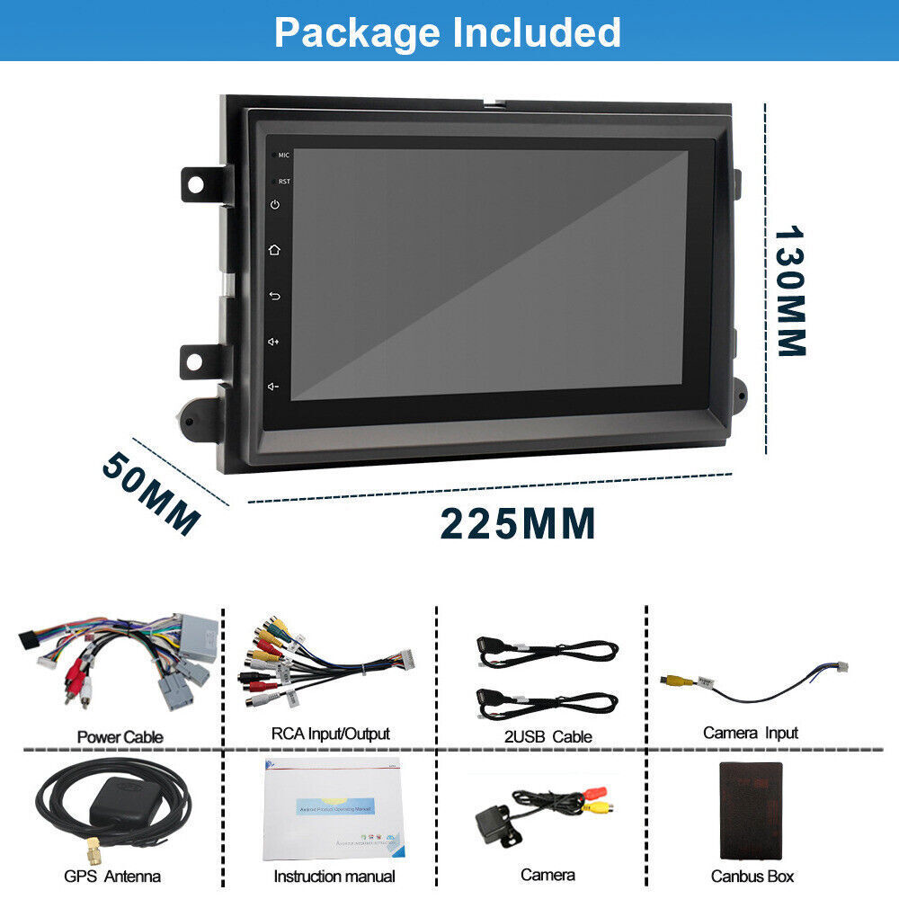 64G For Ford F150 2004 2005 2006-2008 Stereo Radio Android 13 Carplay GPS Player