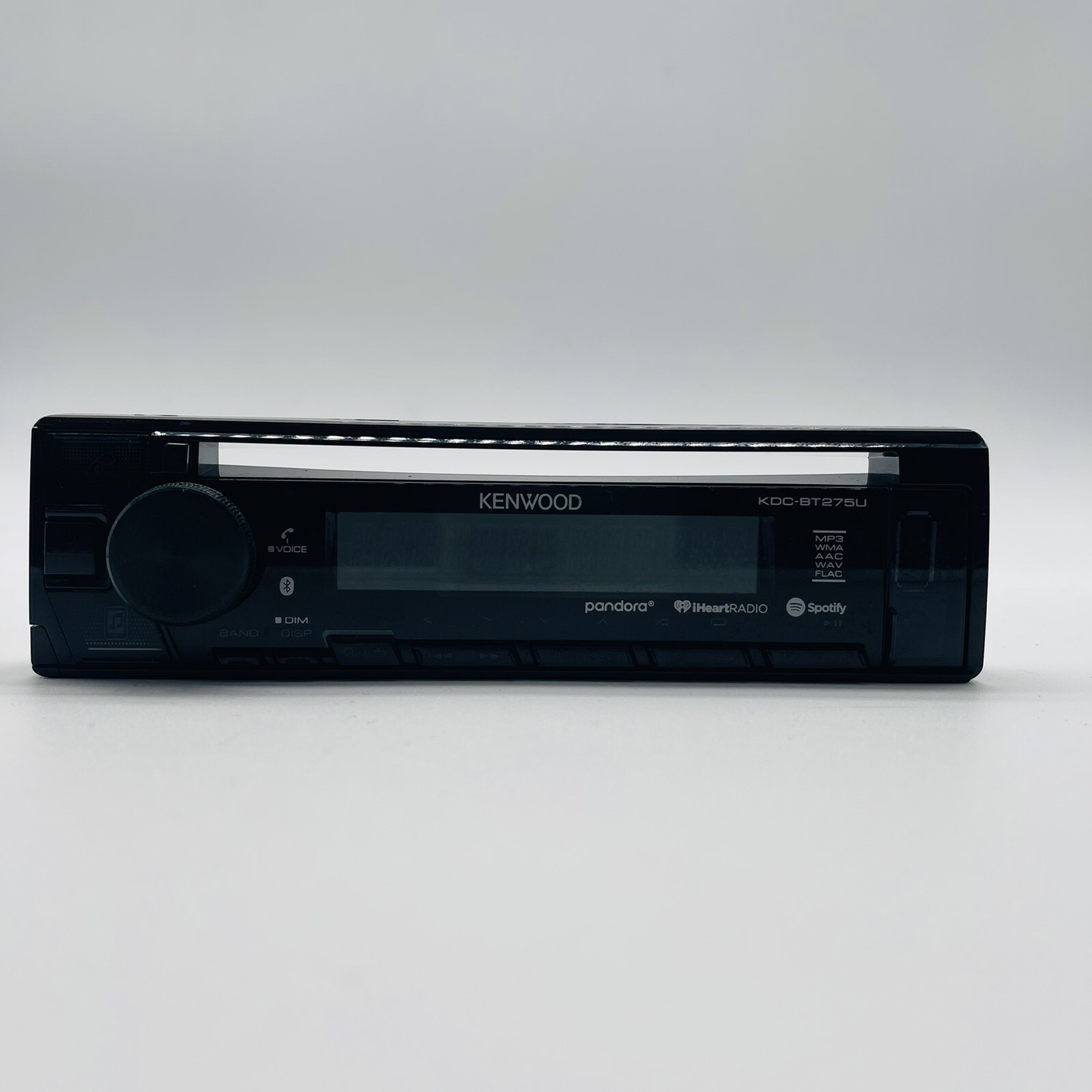 Kenwood KDC-BT275U Audio Faceplate Only Tested!