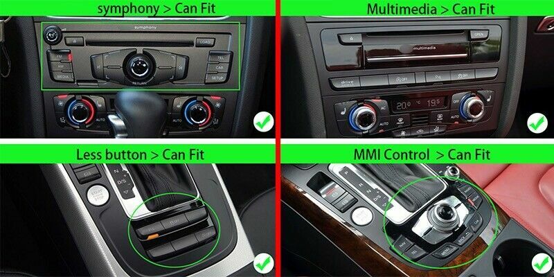 Car Multimedia Player Stereo Gps Radio Android Monitor Mmi For Audi A4 A5 8k B8