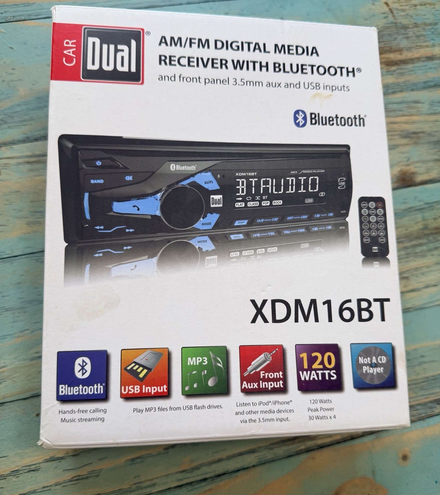 Dual XDM16BT AM/FM digital media receiver Car Stereo