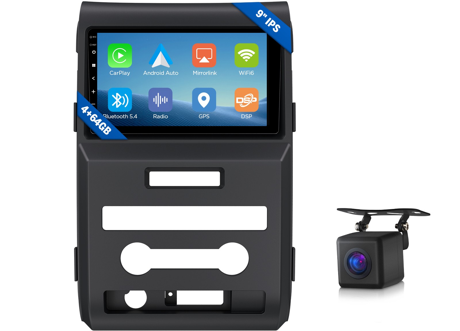 Eonon FDF1X7A For Ford F150 2009-2014 9″Android 14 4+64 Car Radio Stereo CarPlay