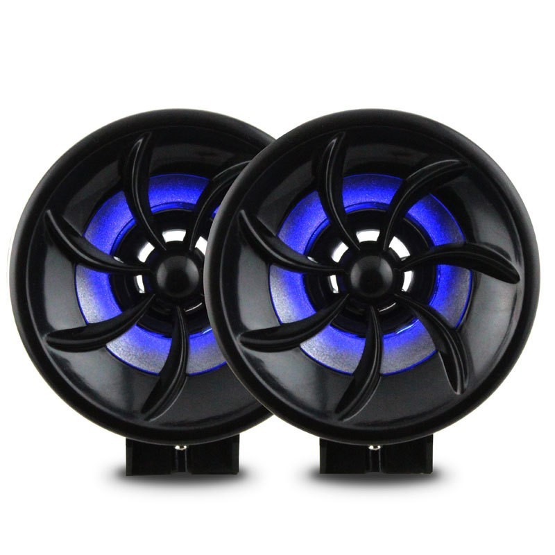 2PCS Motorcycle Audio MP3 With FM radio USB TF AUX in Bluetooth Waterproof IPX4