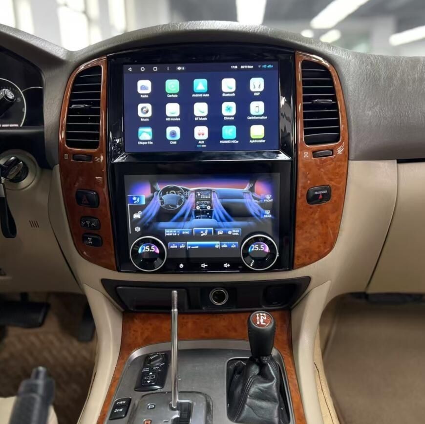 10″ Android Car Radio Carplay Screen For Toyota Land Cruiser 2002-07 Lexus LX470