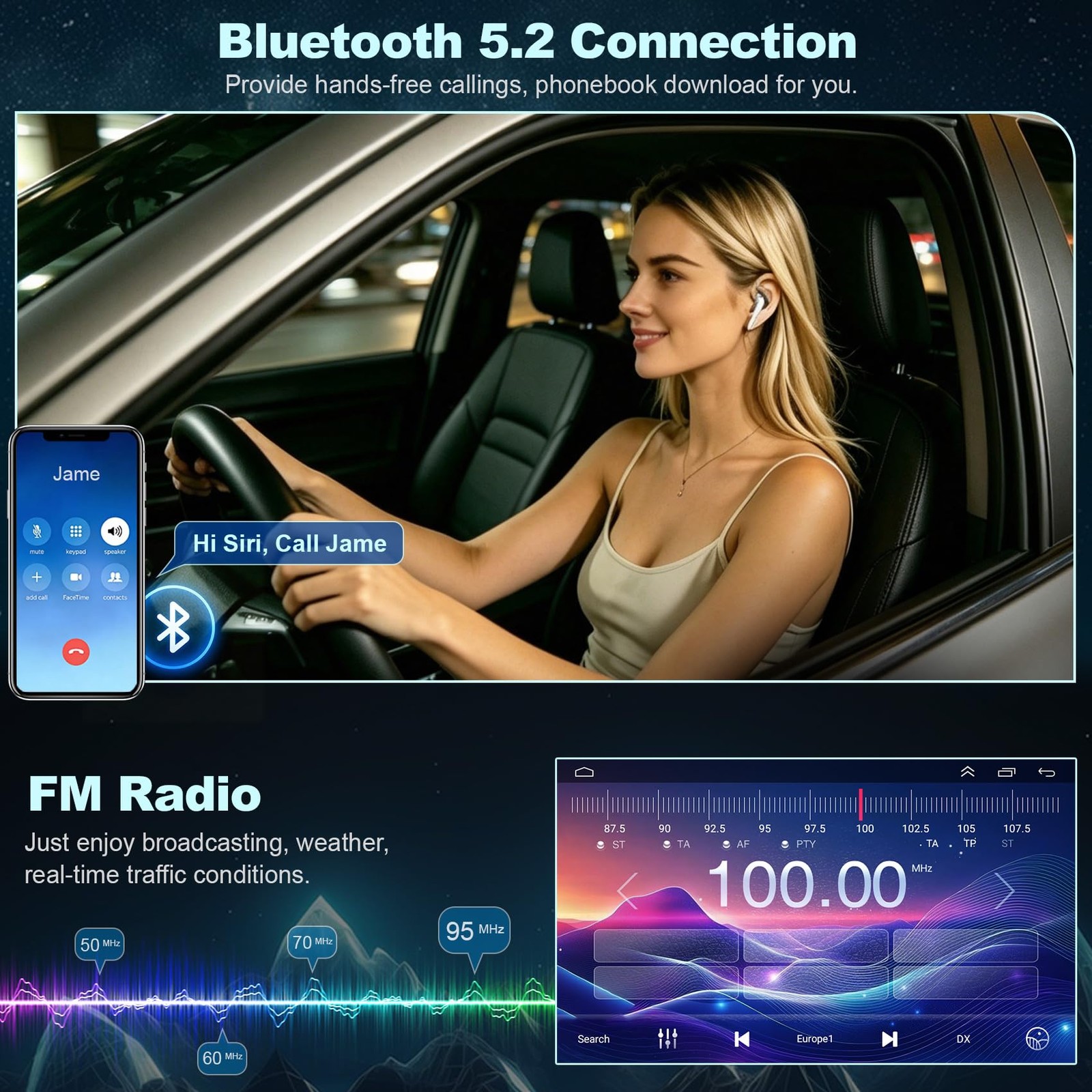 (8 core+64G) Car Radio for 2013-2018 Dodge RAM 1500/2500/3500(Manual & Auto A…
