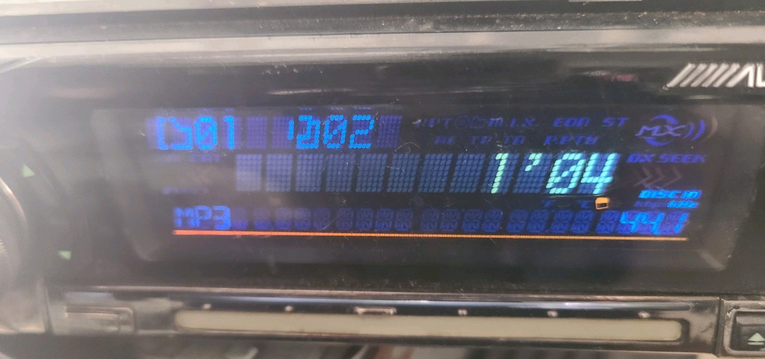 Alpine CDA-9853-CD Receiver- FACEPLATE
