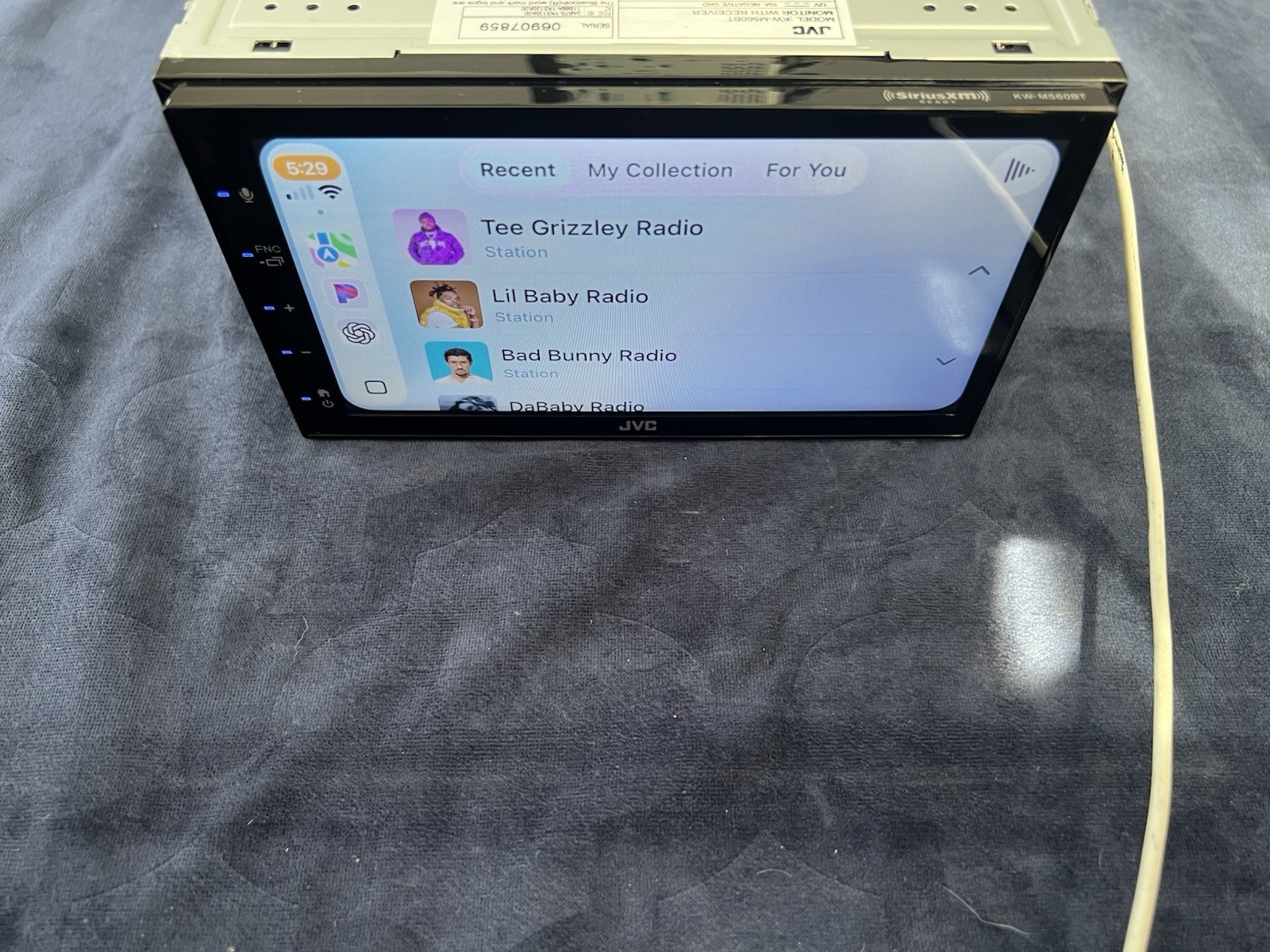 ⭐️Pre-Owned,TESTED⭐️ JVC APPLE CARPLAY| BT| AM/FM| USB -(KW-M560BT)