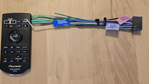 Pioneer Car Speed/Reverse Input/System Remote Cable w/remote; NEW, ONLY 1 LEFT